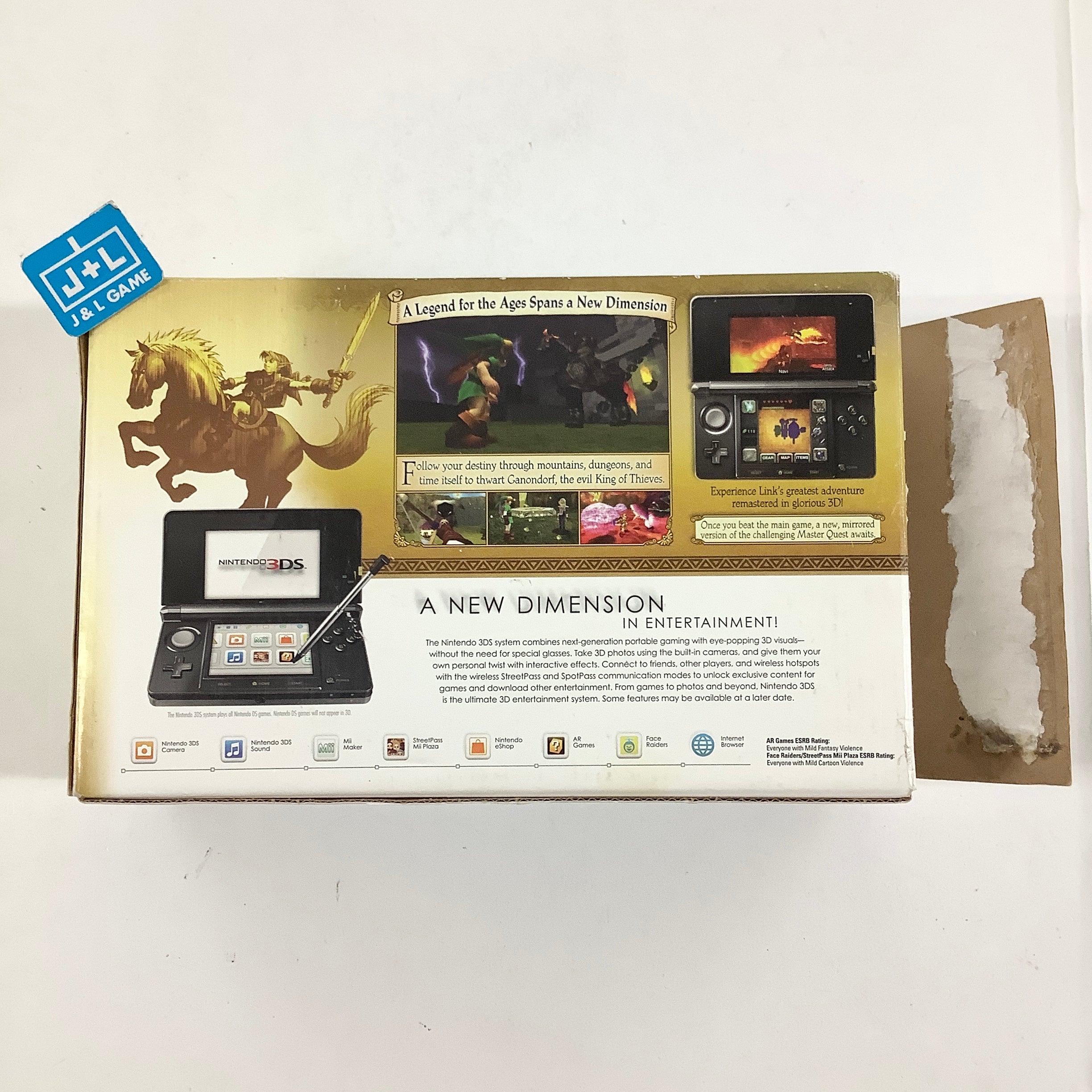 Nintendo 3DS Console (Zelda 25th Anniversary) - Nintendo 3DS [Pre-Owned] Consoles Nintendo