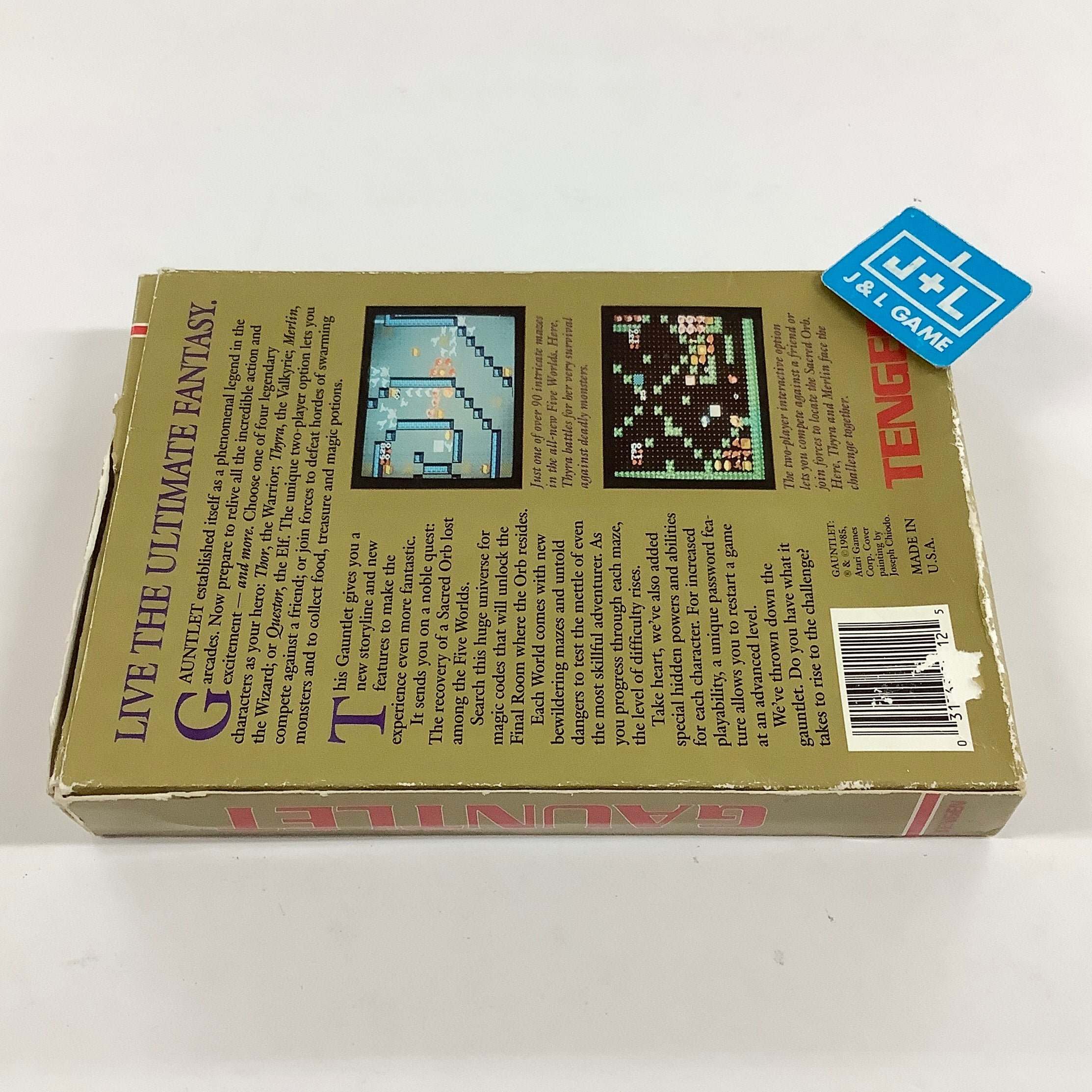 Gauntlet (Tengen Unlicensed) - (NES) Nintendo Entertainment System [Pre-Owned]