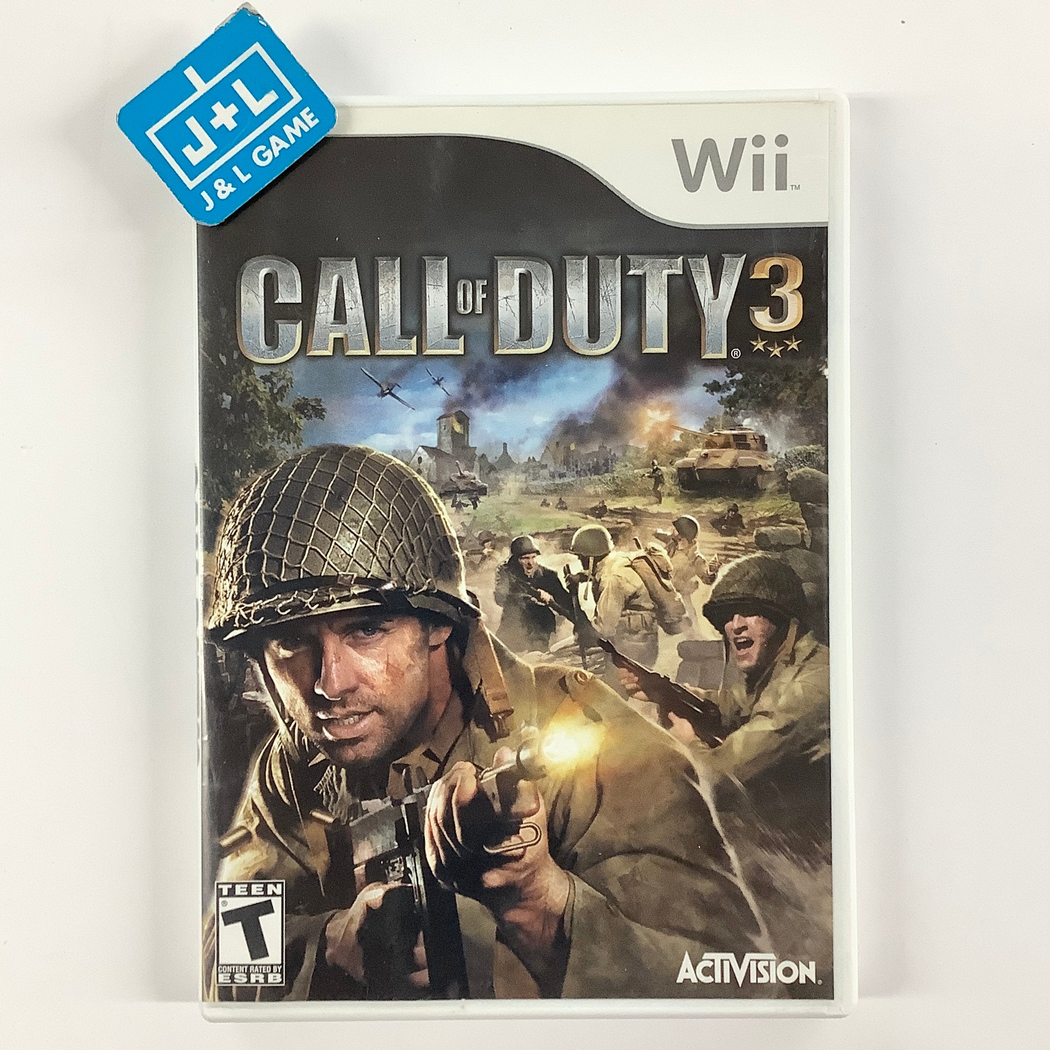 Call of Duty 3 - Nintendo Wii [Pre-Owned] Video Games Activision
