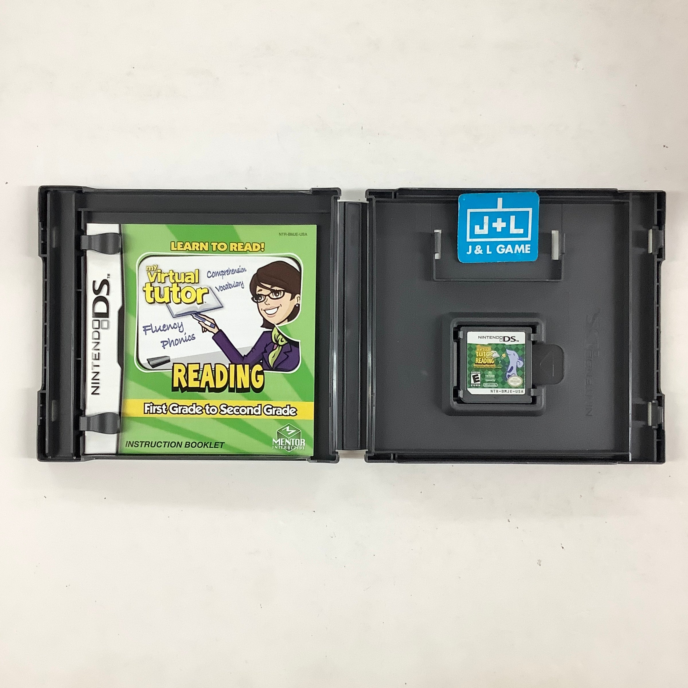My Virtual Tutor: Reading First Grade to Second Grade - (NDS) Nintendo DS [Pre-Owned] Video Games Mentor Interactive