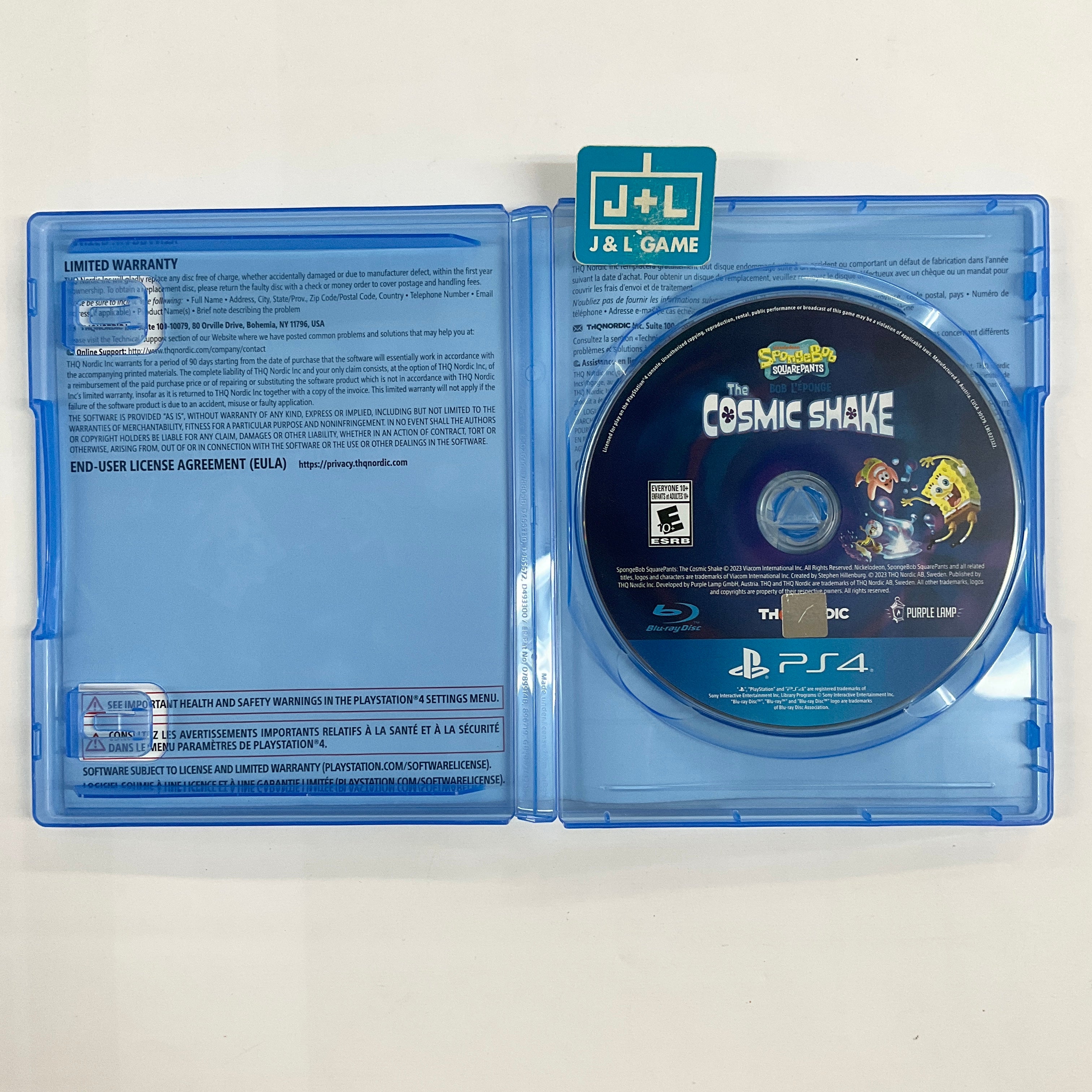 Spongebob Squarepants: The Cosmic Shake - (PS4) PlayStation 4 [Pre-Owned] Video Games THQ Nordic   