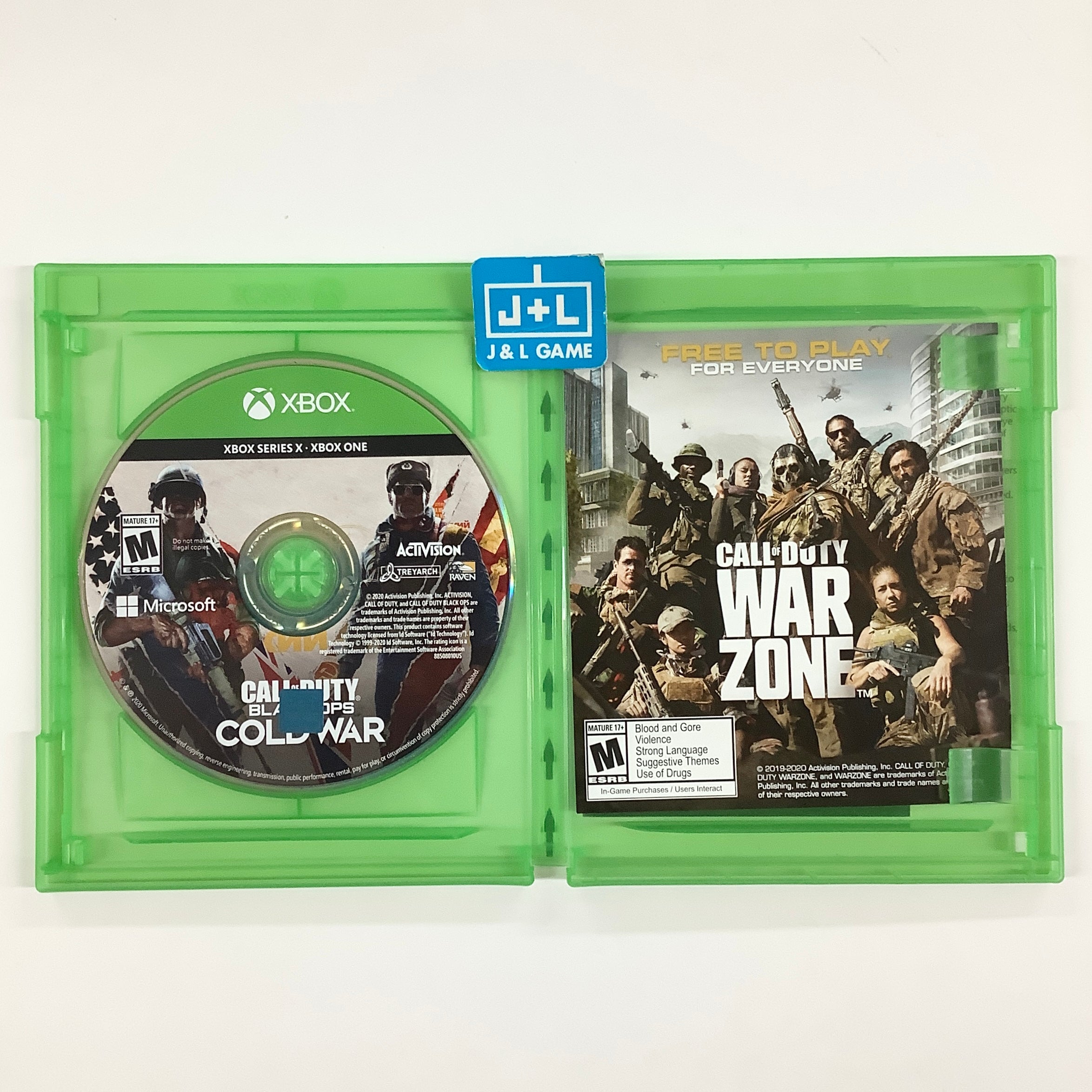 Call of Duty: Black Ops Cold War - (XSX) Xbox Series X [Pre-Owned] Video Games ACTIVISION