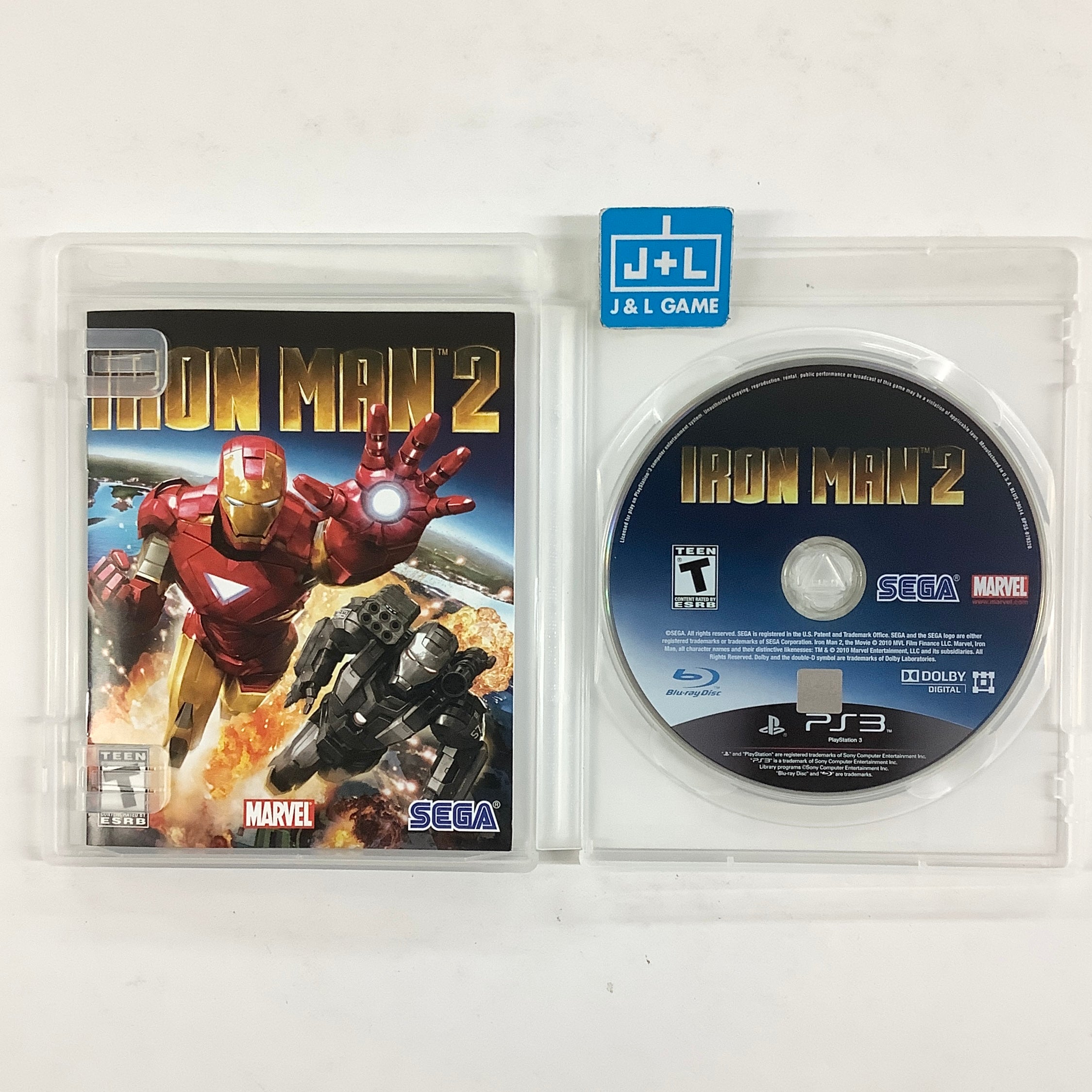 Iron Man 2 - (PS3) PlayStation 3 [Pre-Owned] Video Games Sega