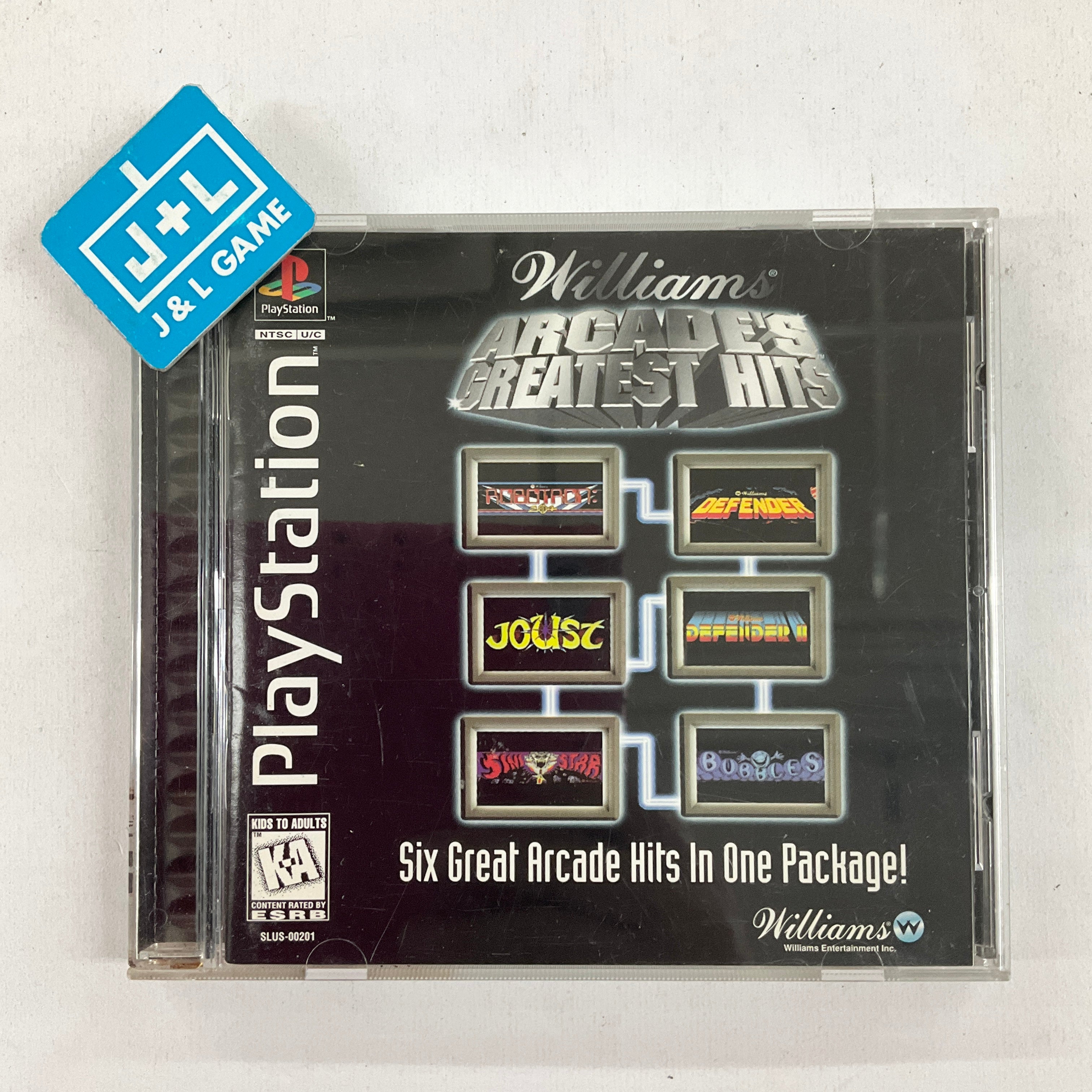 Williams Arcade's Greatest Hits - (PS1) PlayStation 1 [Pre-Owned] Video Games Midway
