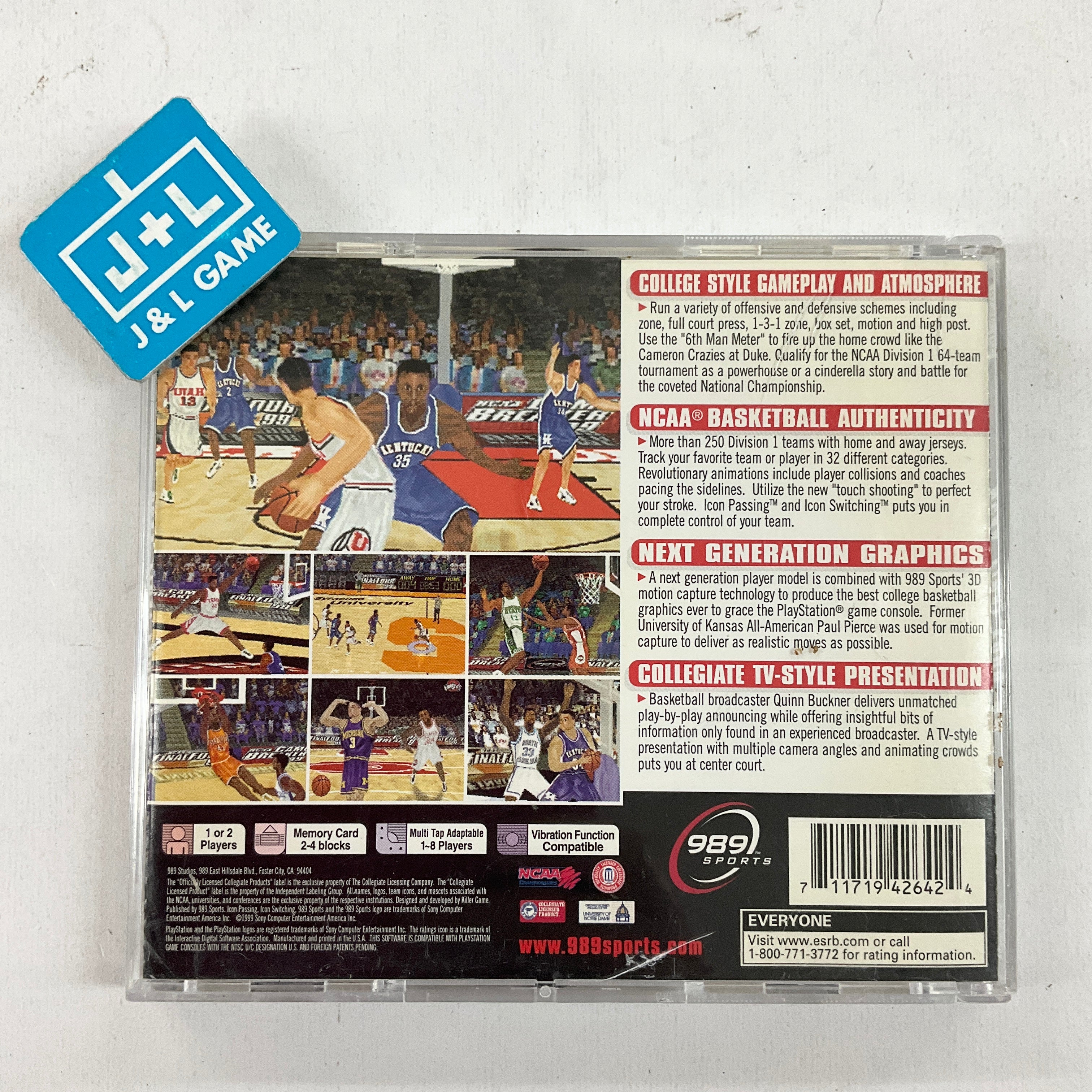 NCAA Final Four 99 - (PS1) PlayStation 1 [Pre-Owned] Video Games 989 Sports