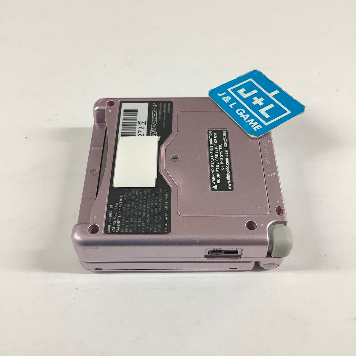 Nintendo Game Boy Advance SP Console AGS - 101 (Pearl Pink) - (GBA) Game Boy Advance SP [Pre-Owned]