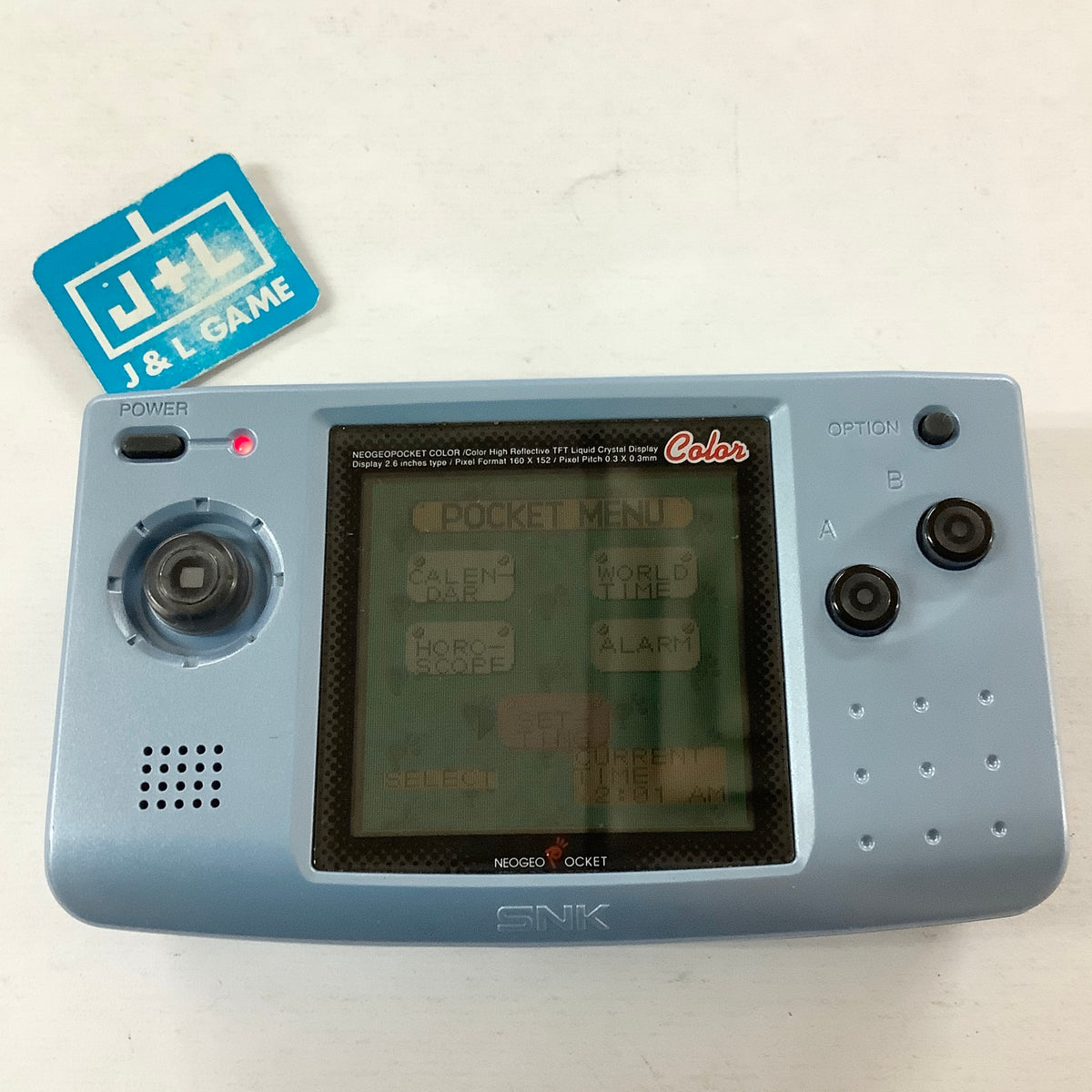 Snk Handheld Neo-Geo Pocket Color Console (Platinum Blue) - SNK NeoGeo Pocket Color ...