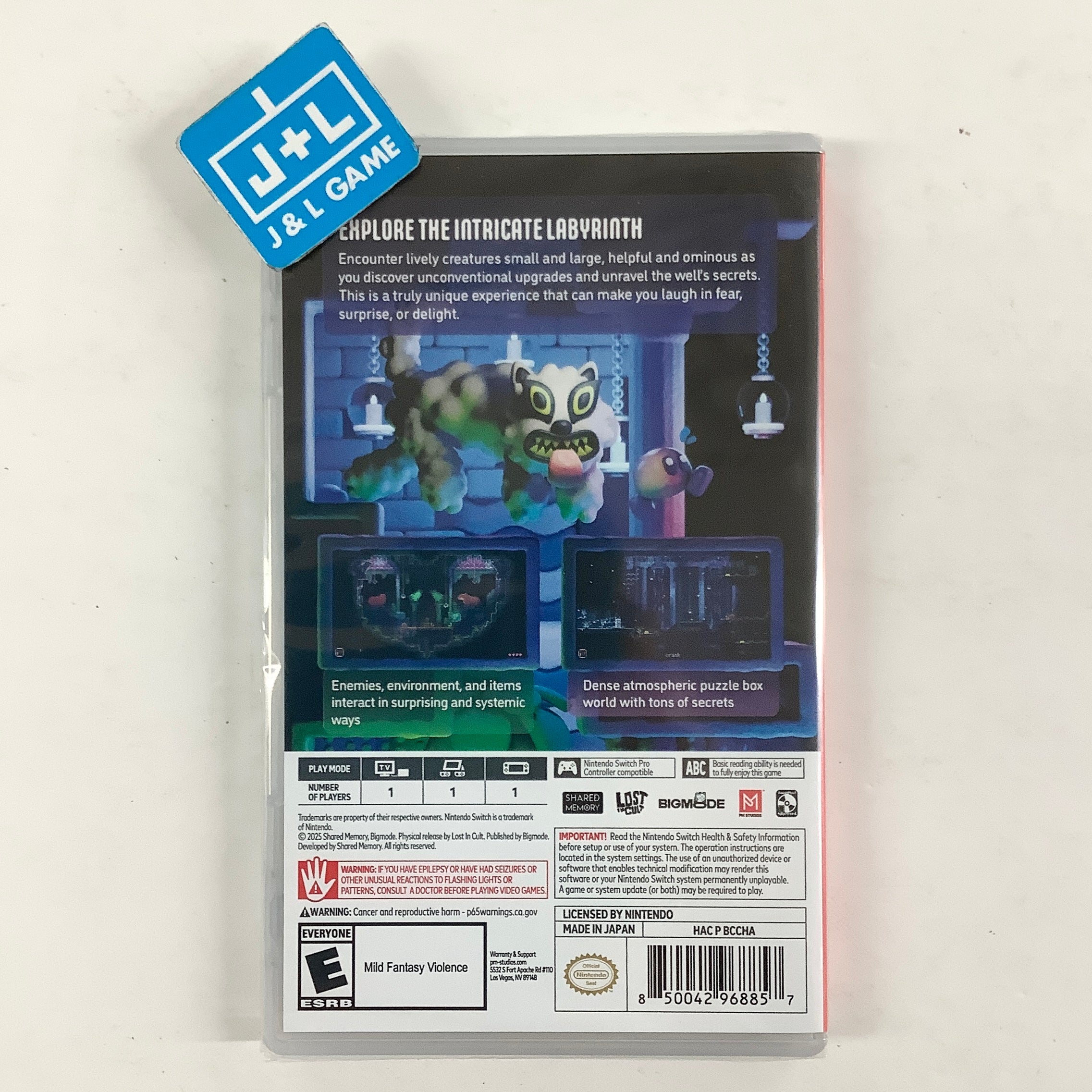 Animal Well - (NSW) Nintendo Switch Video Games PM Studios