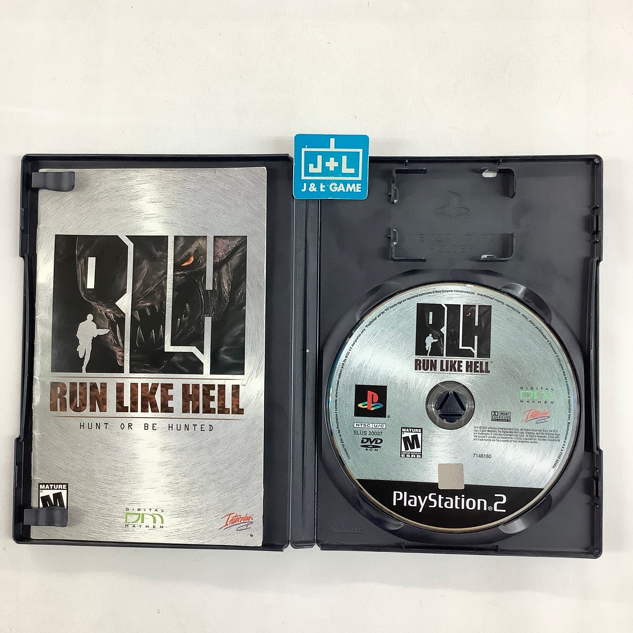 RLH: Run Like Hell - (PS2) PlayStation 2 [Pre-Owned] Video Games Interplay