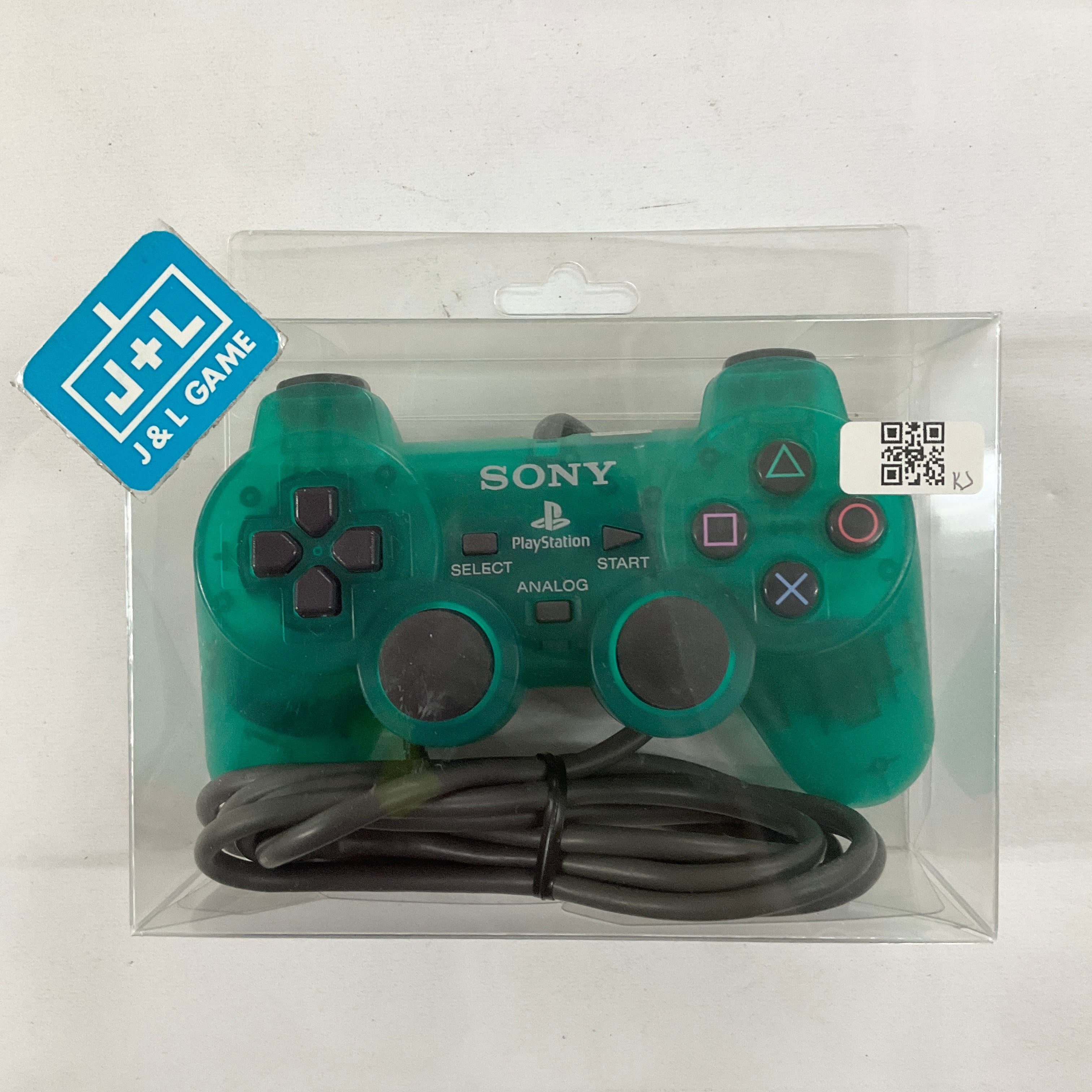 Sony Playstation Dual Analog Controller (Clear Green) - (PS1) PlayStation 1 [Pre-Owned] Accessories Sony   