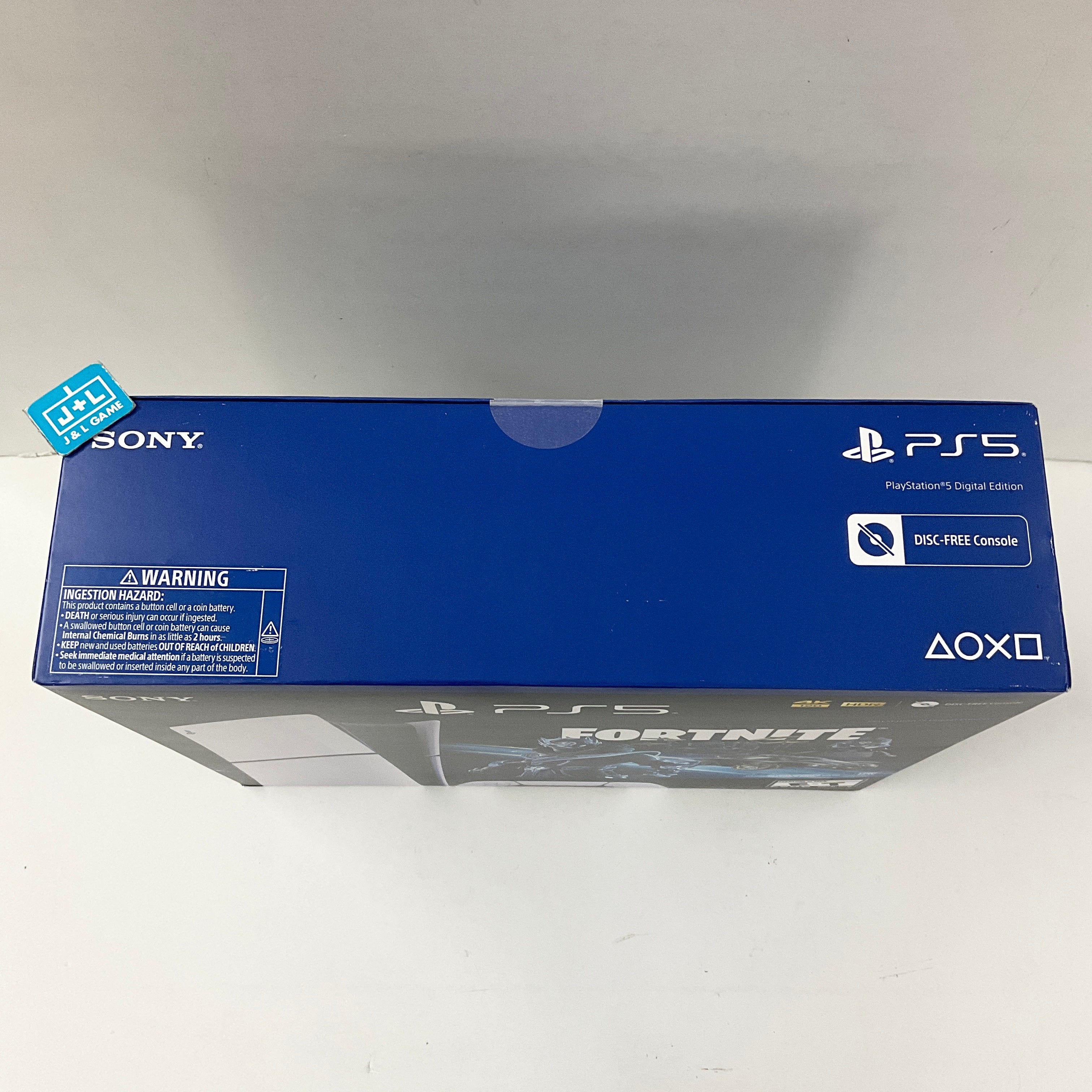 SONY PlayStation 5 Digital Edition Console (Fortnite Cobalt Star Disc Edition) (Model CFI-2015) - (PS5) PlayStation 5 CONSOLE PlayStation