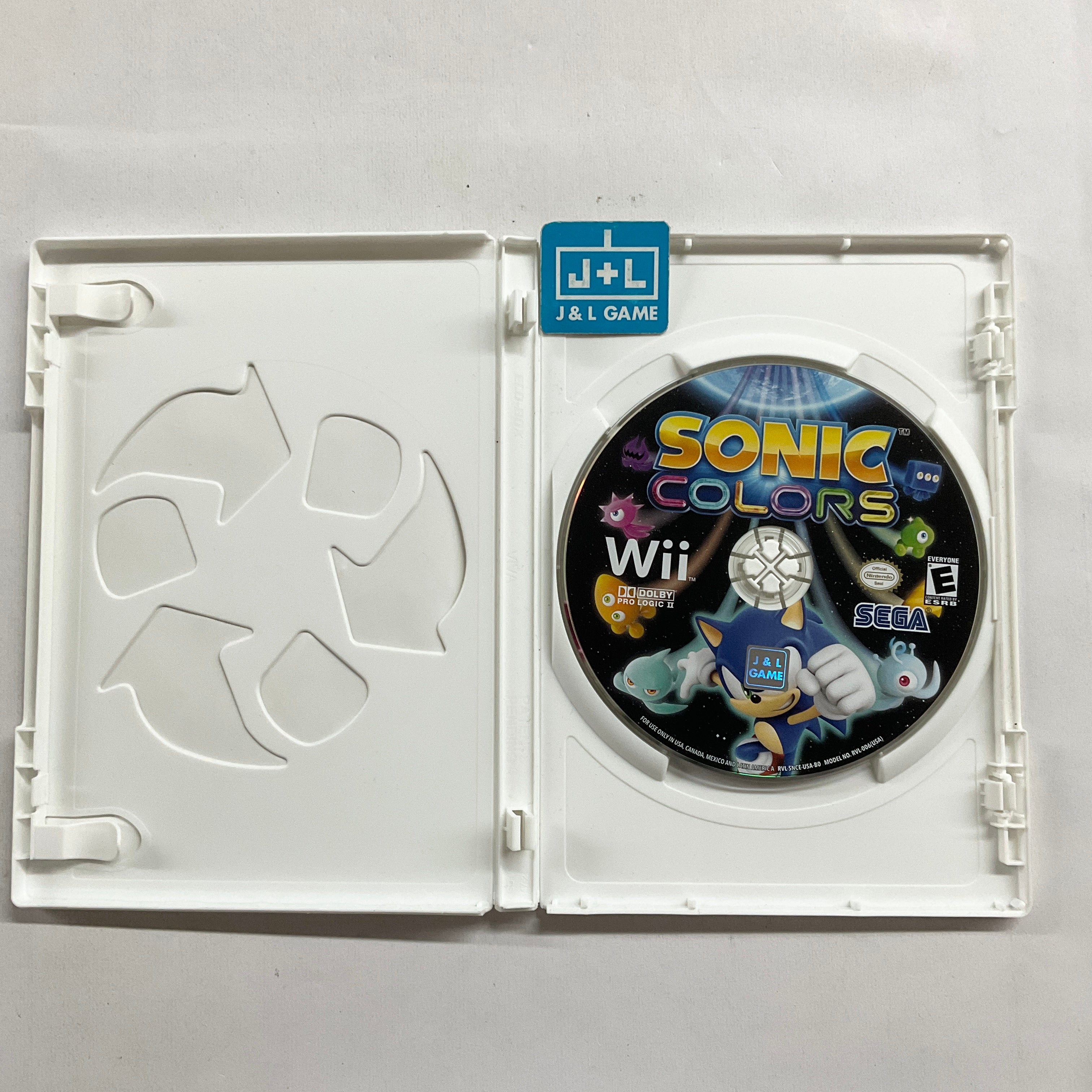 Sonic Colors - Nintendo Wii [Pre-Owned] Video Games Sega