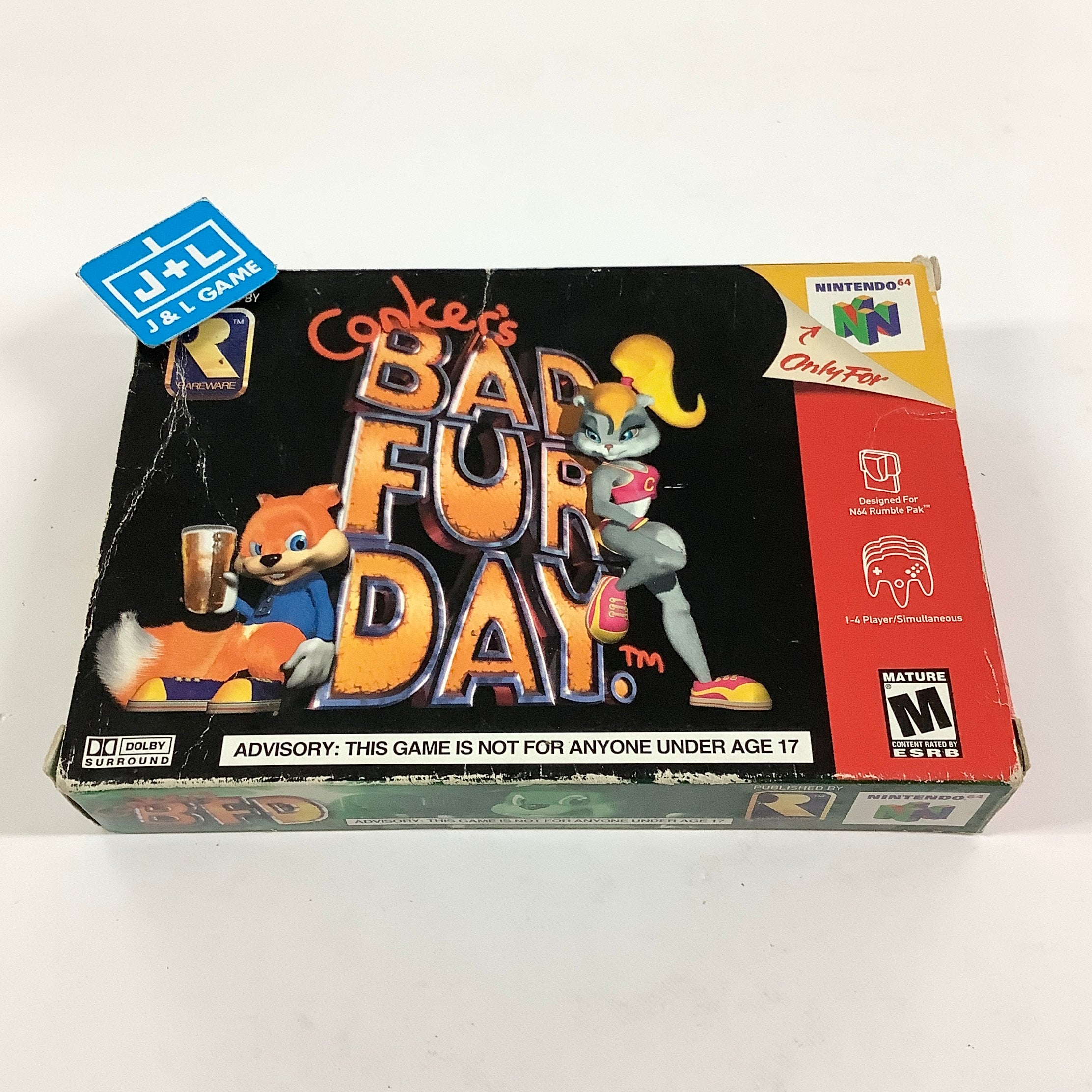 Conker's Bad Fur Day - (N64) Nintendo 64 [Pre-Owned]