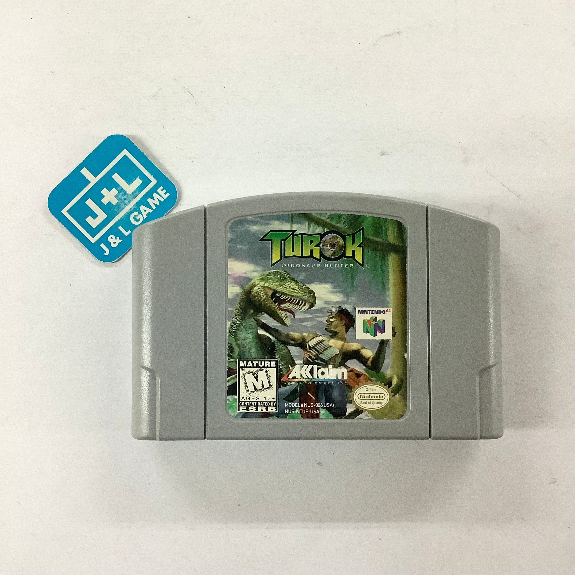 Turok: Dinosaur Hunter - (N64) Nintendo 64 [Pre-Owned] Video Games Acclaim   