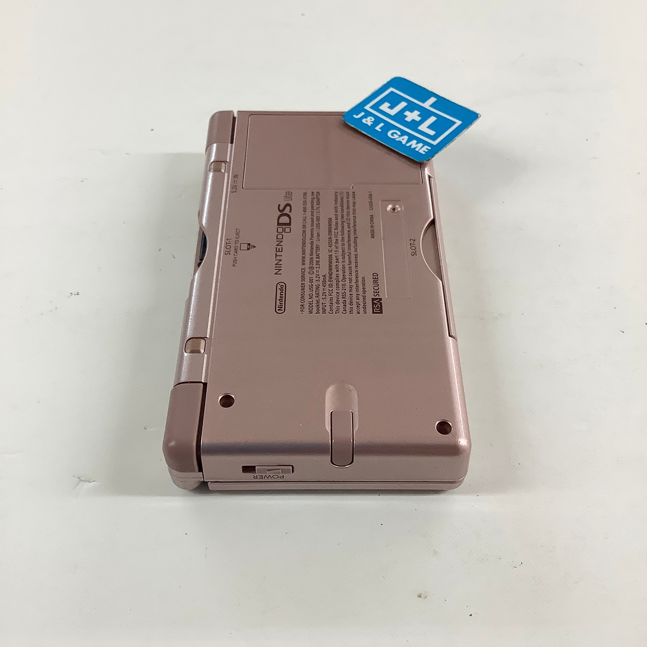 Nintendo DS Lite Console (Metallic Rose) - (NDS) Nintendo DS [Pre-Owned] Consoles Nintendo
