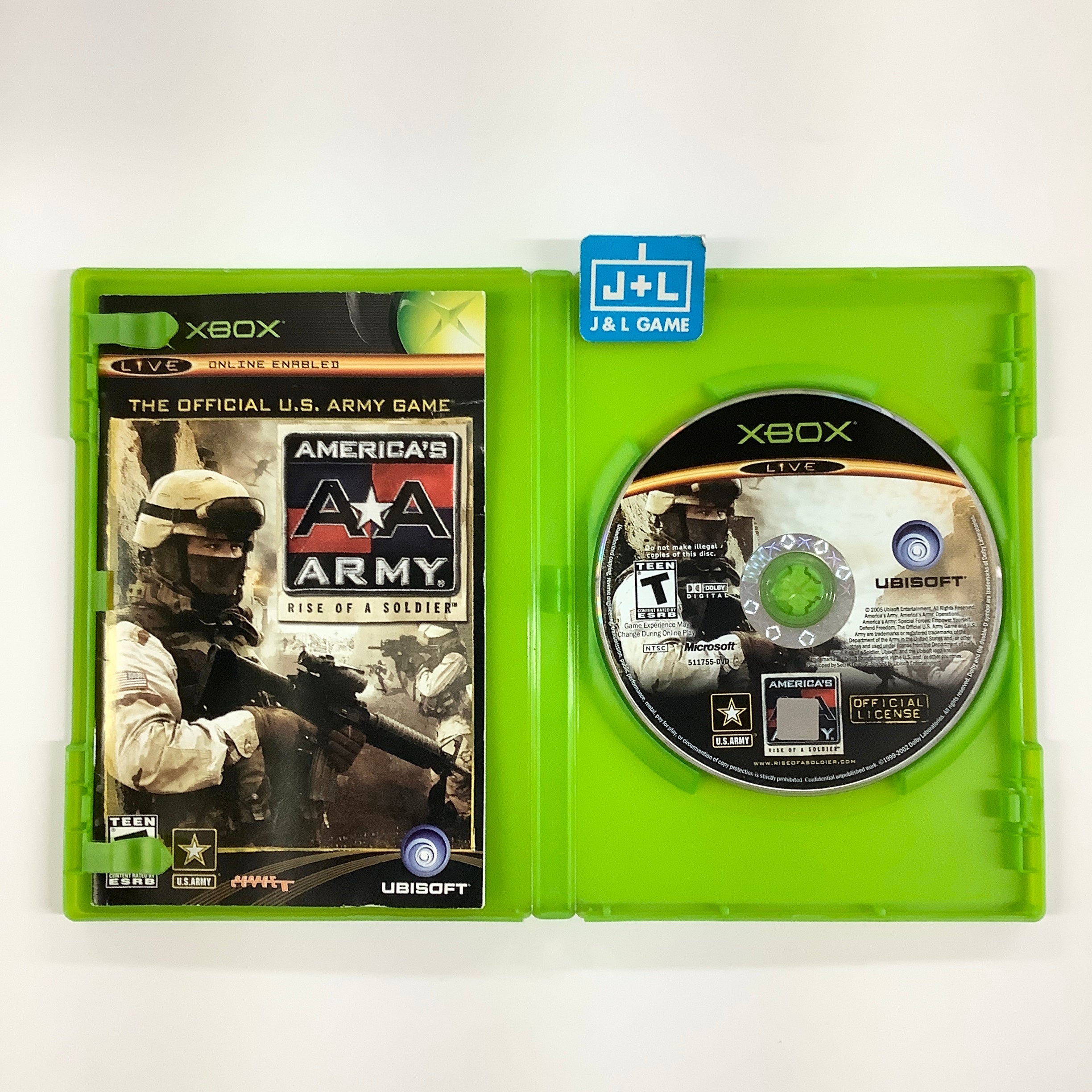 America's Army: Rise of a Soldier - (XB) Xbox [Pre-Owned] Video Games Ubisoft
