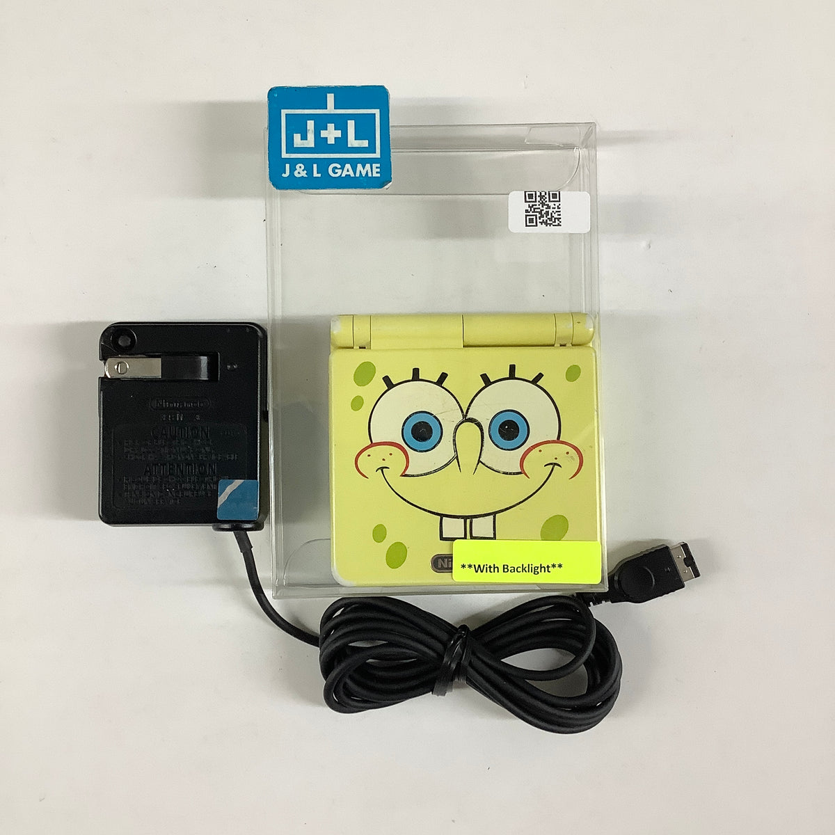 Nintendo Game Boy Advance SP Console AGS - 101 (SpongeBob SquarePants) - (GBA) Game Boy Advance SP [Pre-Owned]