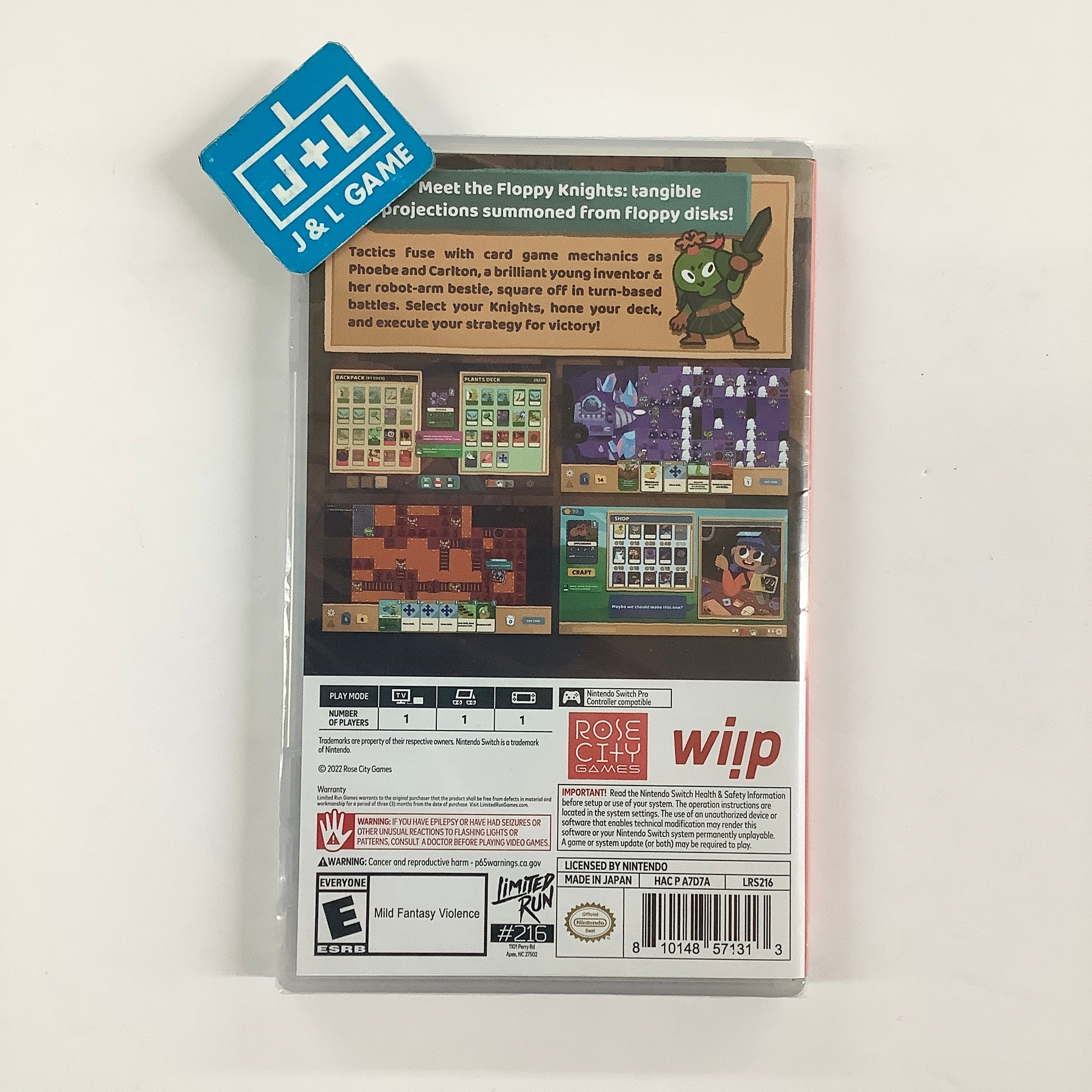 Floppy Knights (Limited Run #216) – (NSW) Nintendo Switch