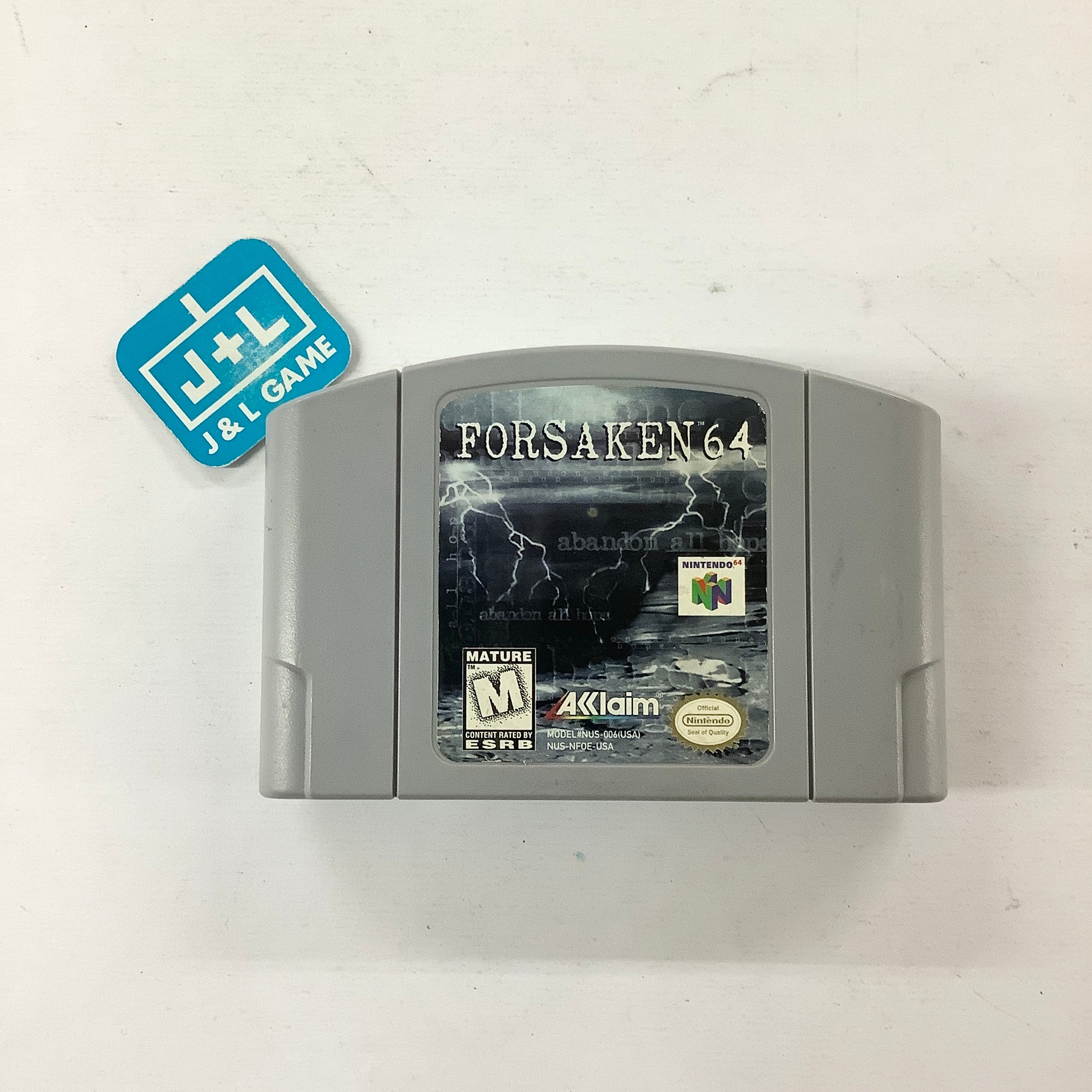 Forsaken 64 - (N64) Nintendo 64 [Pre-Owned] Video Games Acclaim   