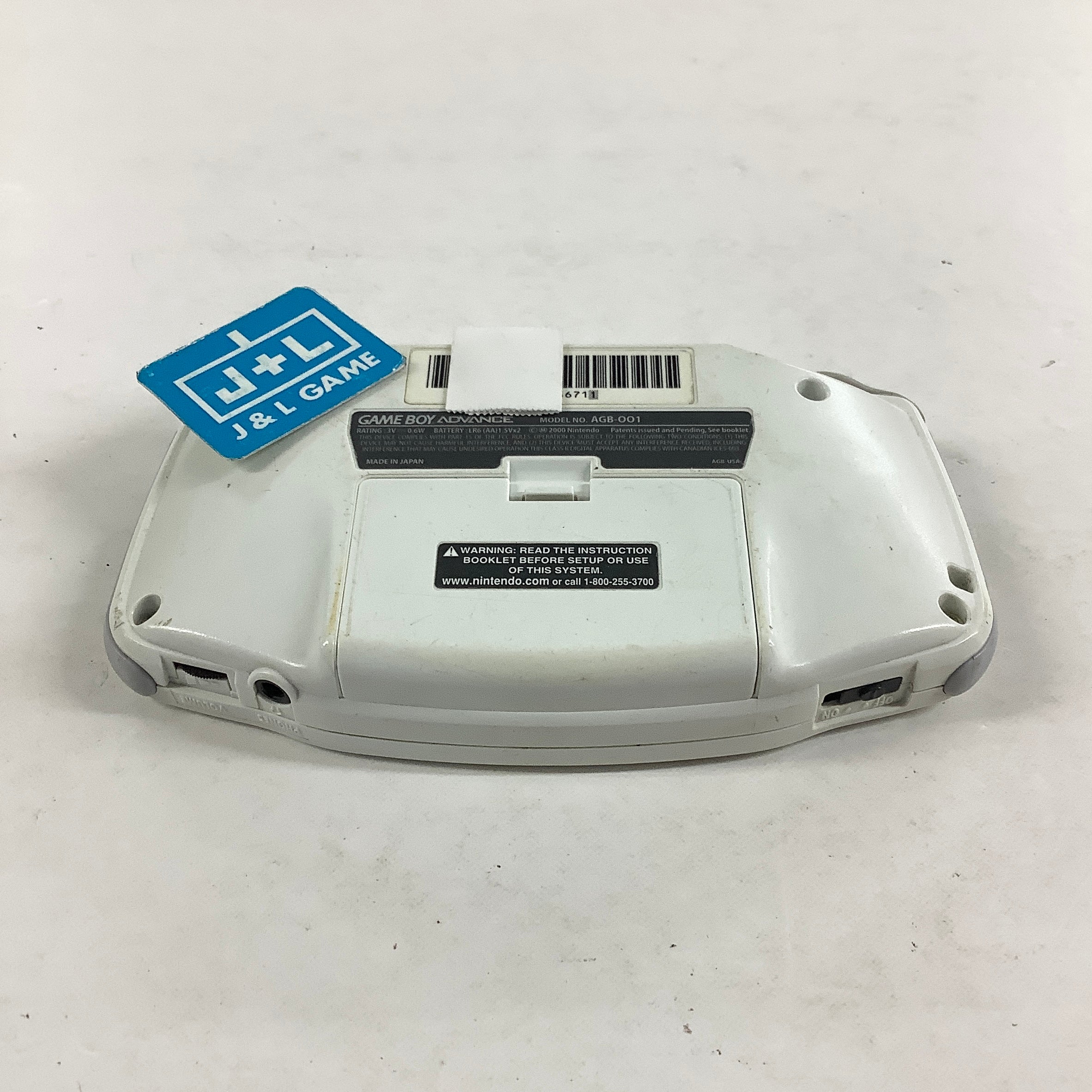 Nintendo Game Boy Advance Console (White) - (GBA) Game Boy Advance [Pre-Owned]