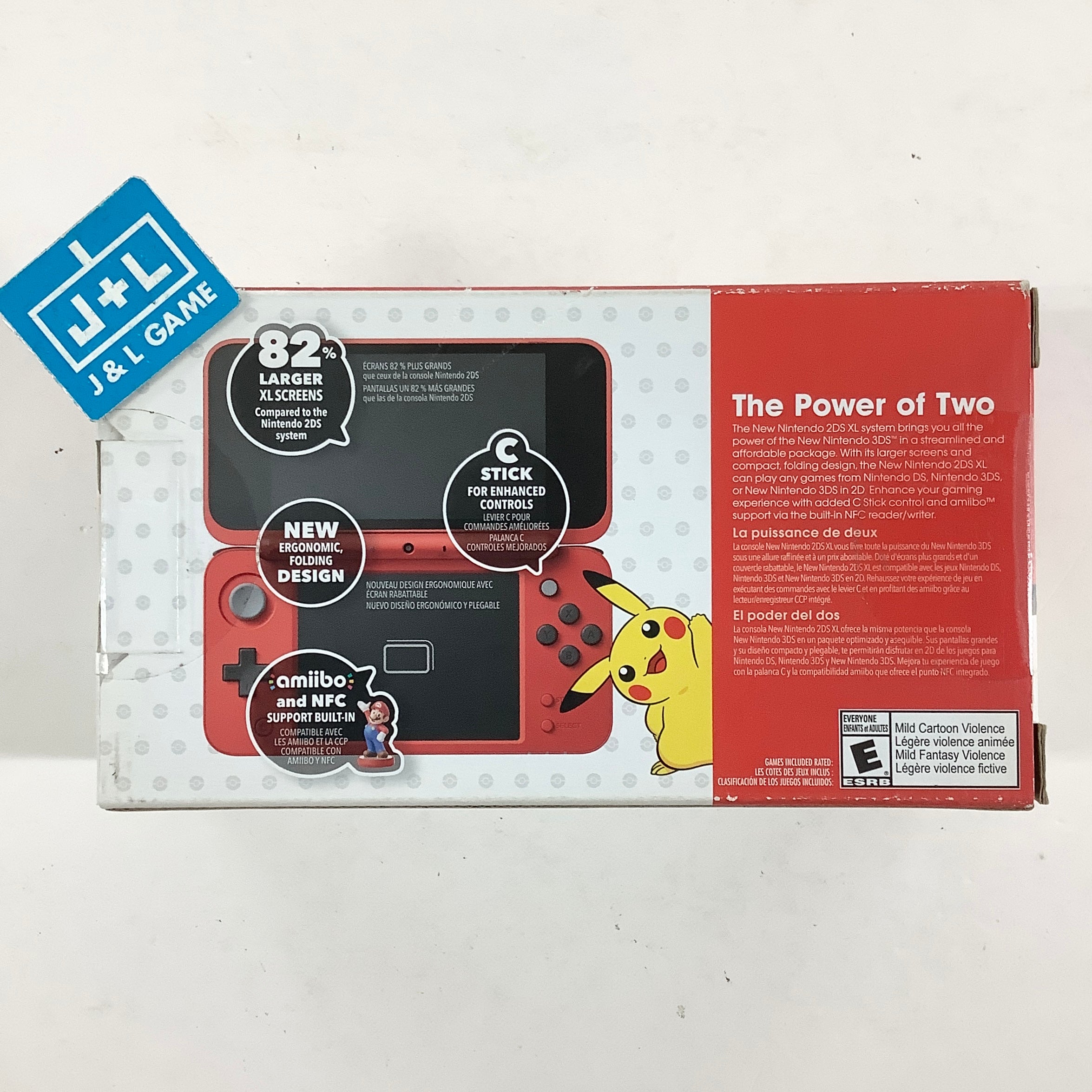 New Nintendo 2DS XL Console (Poke Ball Edition) - Nintendo 3DS Consoles Nintendo