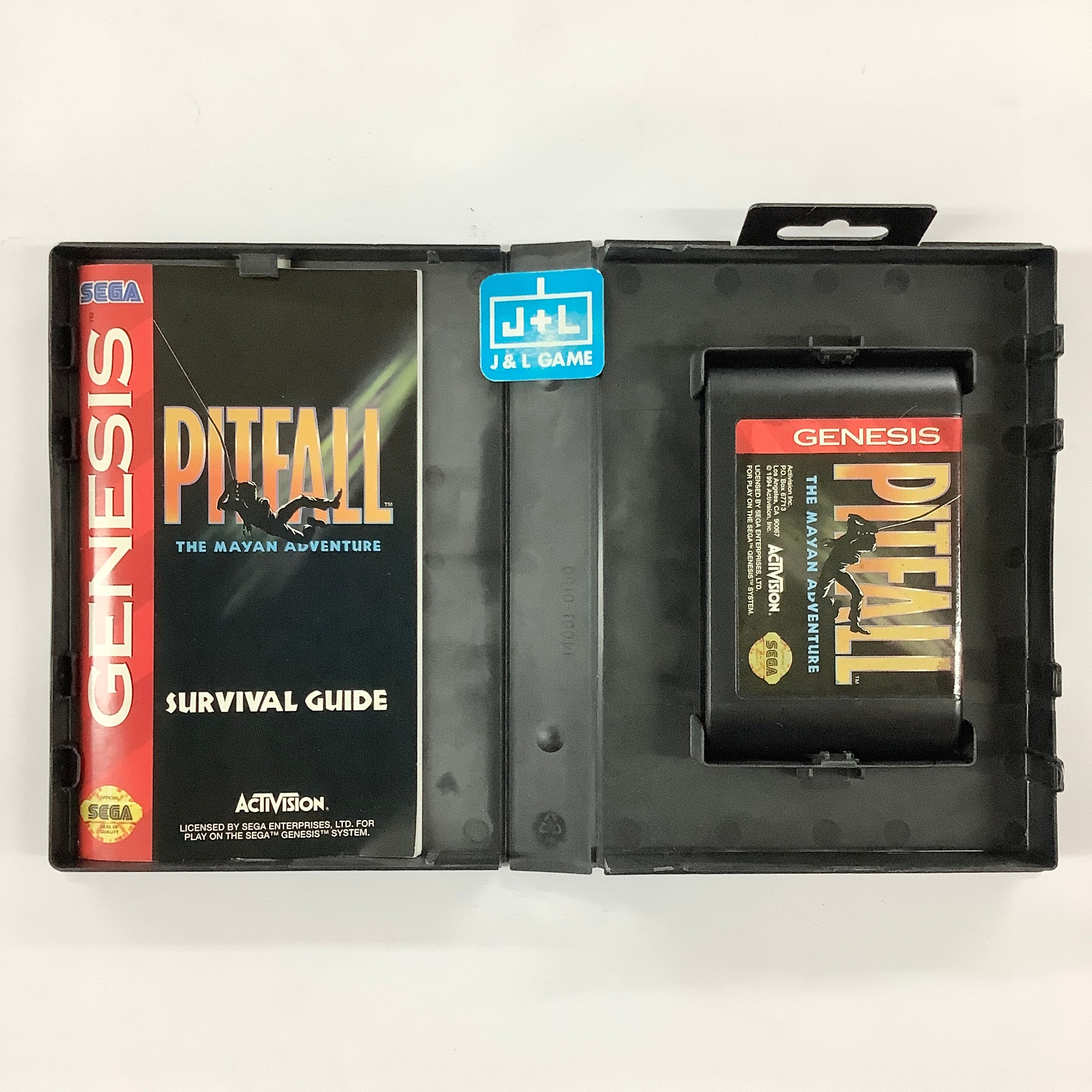 Pitfall: The Mayan Adventure - (SG) SEGA Genesis [Pre-Owned] Video Games Activision   