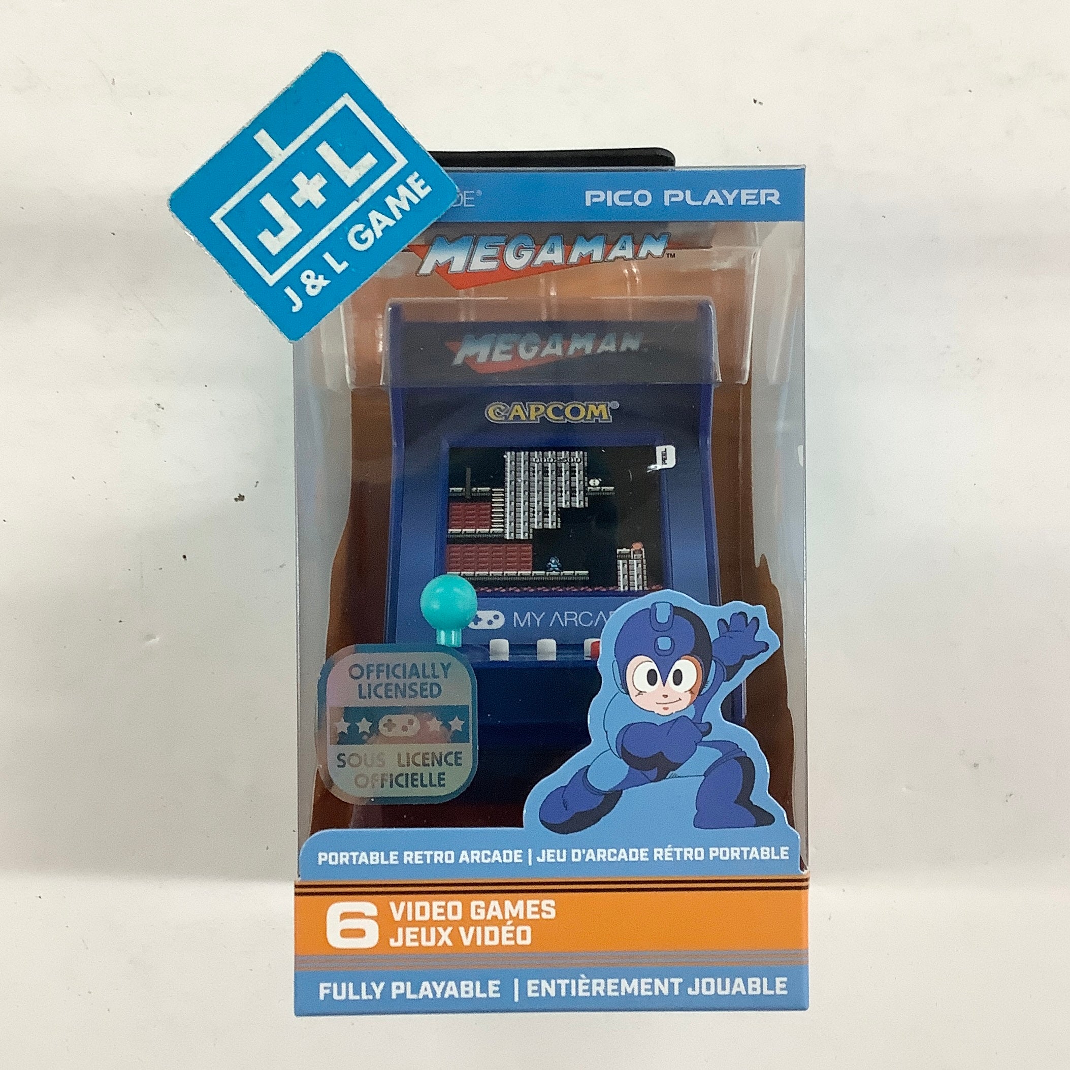 MY ARCADE Pico Player (MegaMan) Toy My Arcade