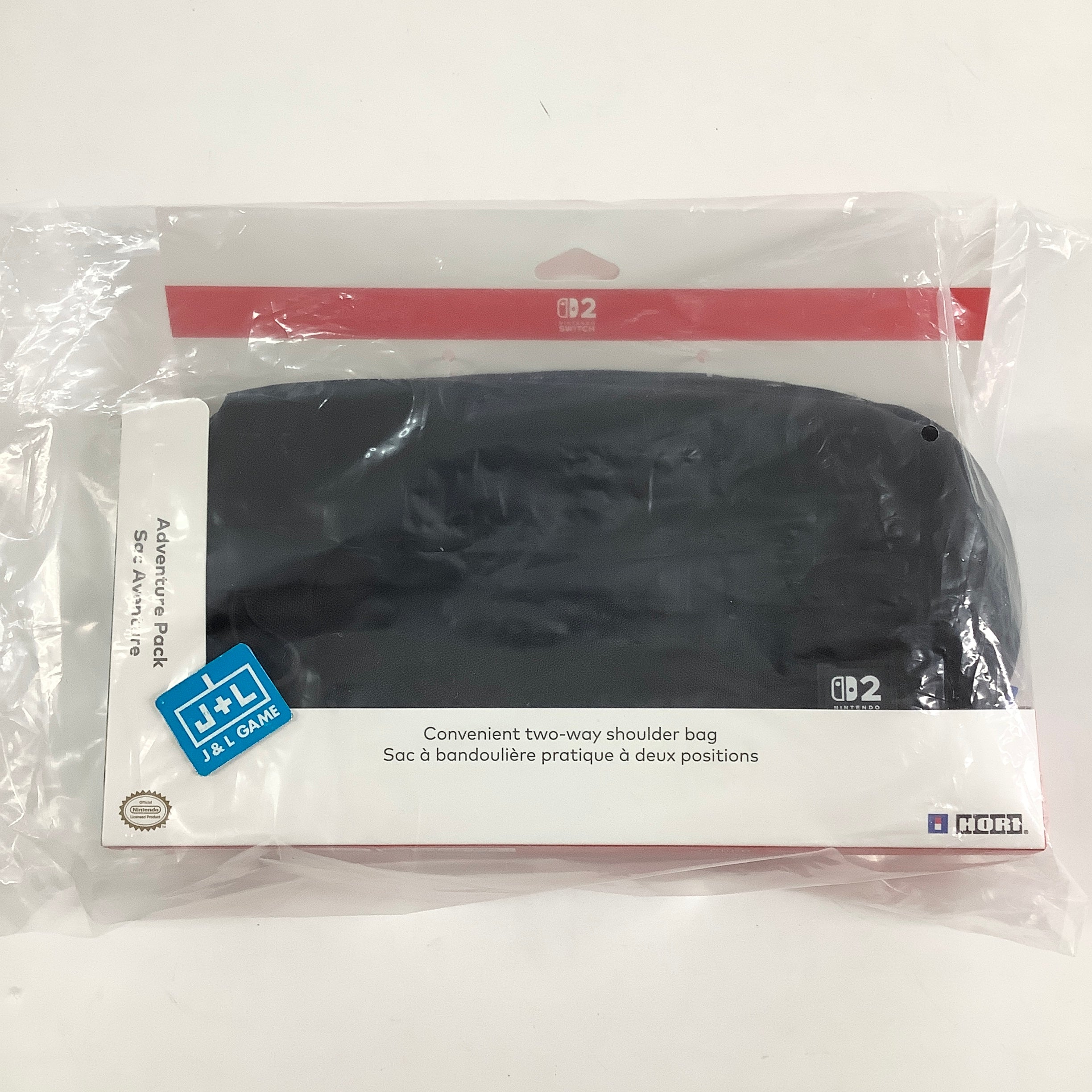 HORI Adventure Pack (Black) Shoulder Bag - (NS2) Nintendo Switch 2 ACCESSORIES HORI