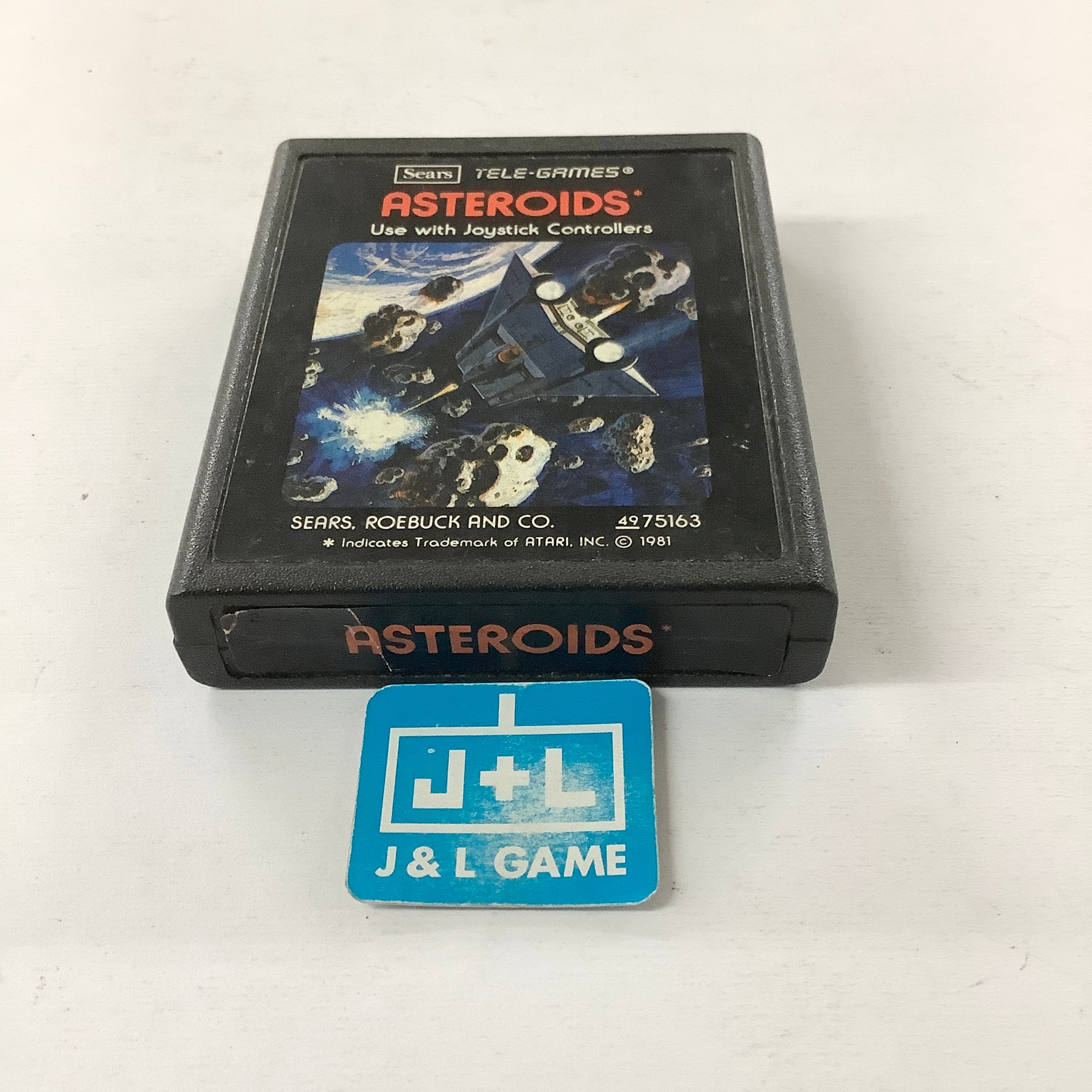 Asteroids (Sears Tele-Games) - Atari 2600 [Pre-Owned] Video Games Atari Inc.   