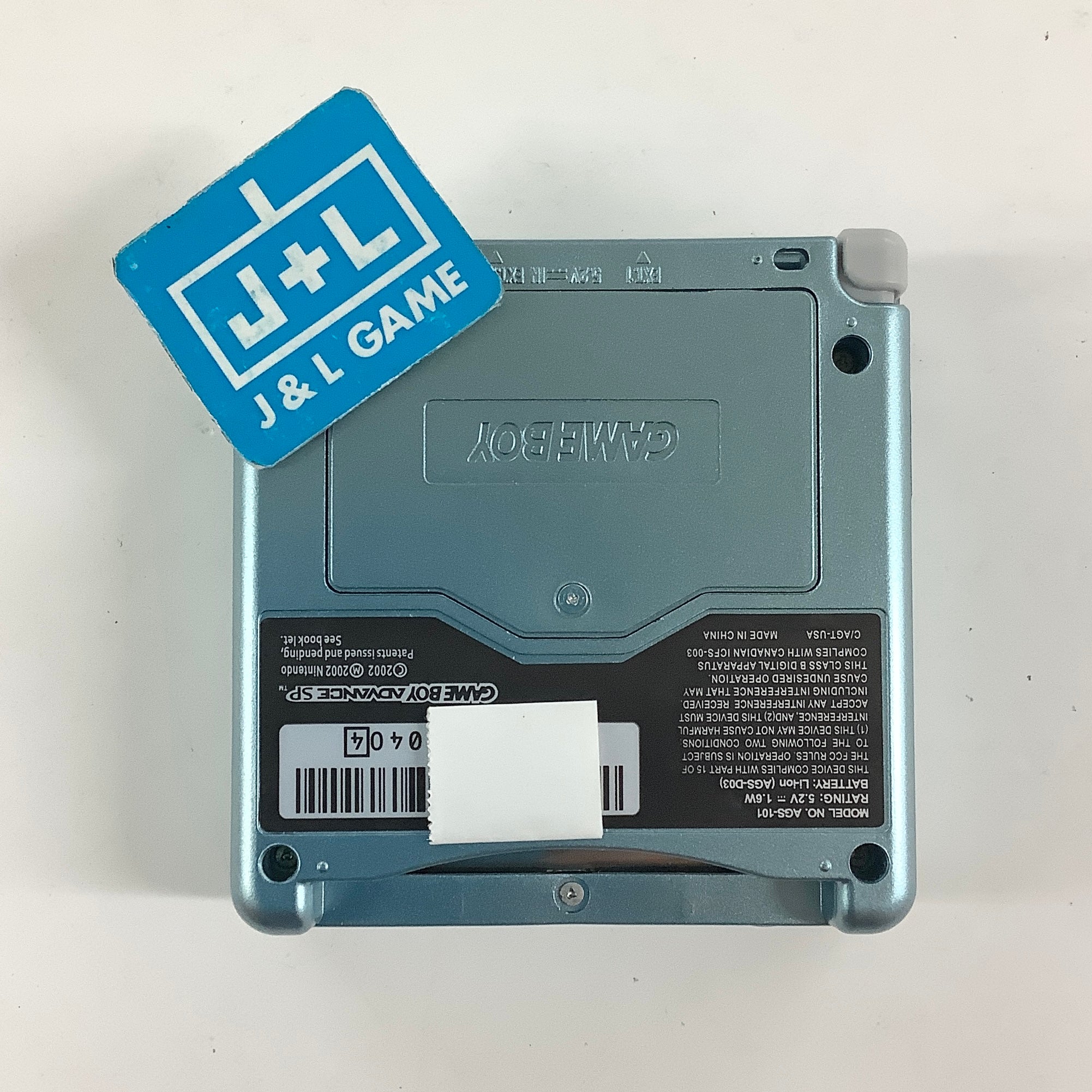 Nintendo Game Boy Advance SP Console AGS - 101 (Pearl Blue) - (GBA) Game Boy Advance SP [Pre-Owned] (Japanese Import)