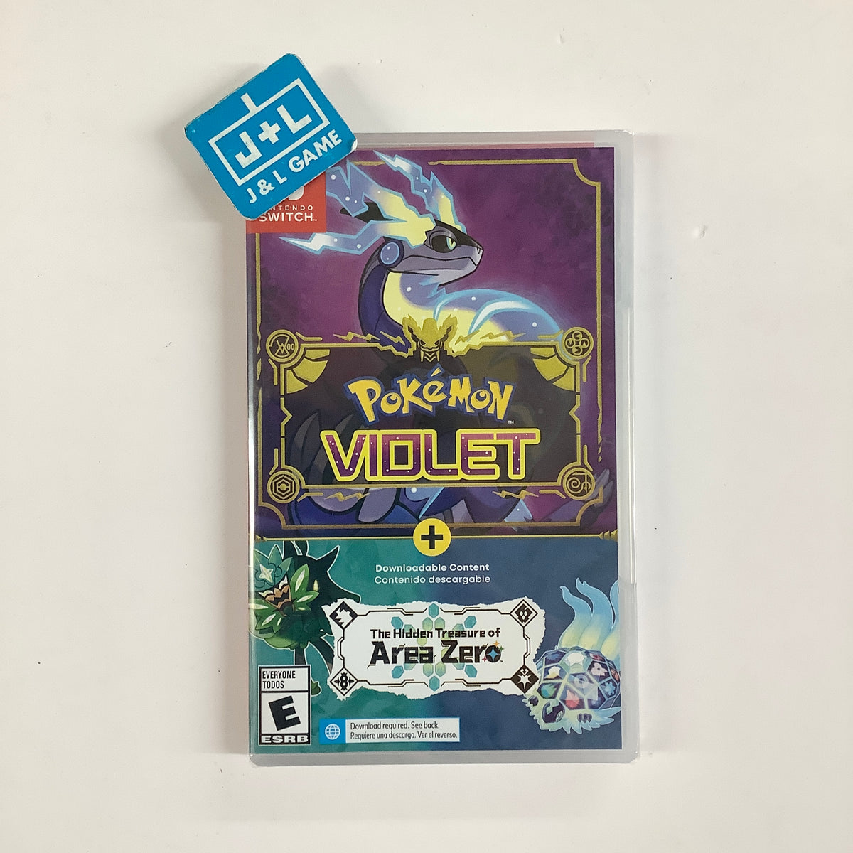 Pokémon Violet + The Hidden Treasure of Area Zero - (NSW) Nintendo Switch Video Games Nintendo
