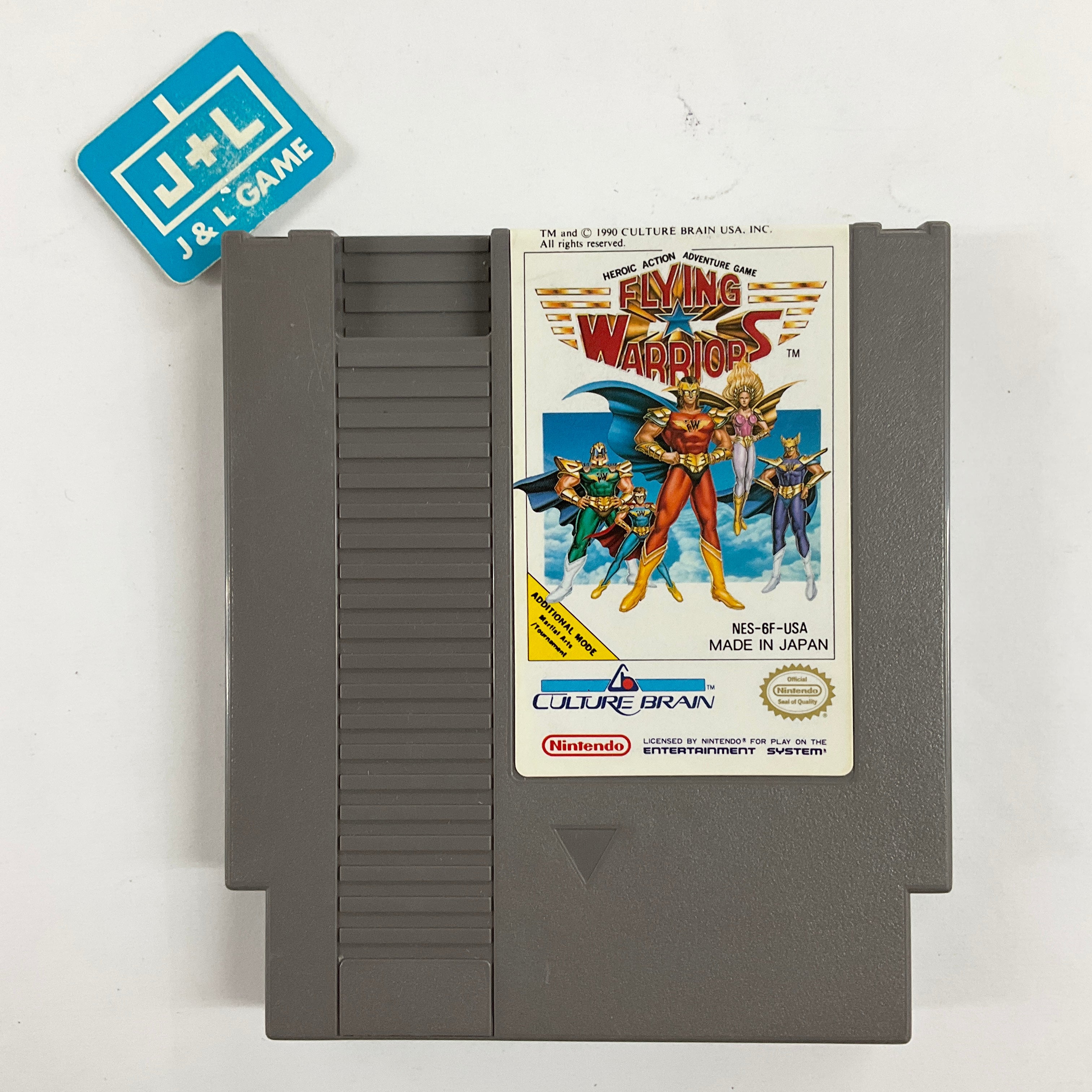 Flying Warriors - (NES) Nintendo Entertainment System [Pre-Owned] Video Games Culture Brain   