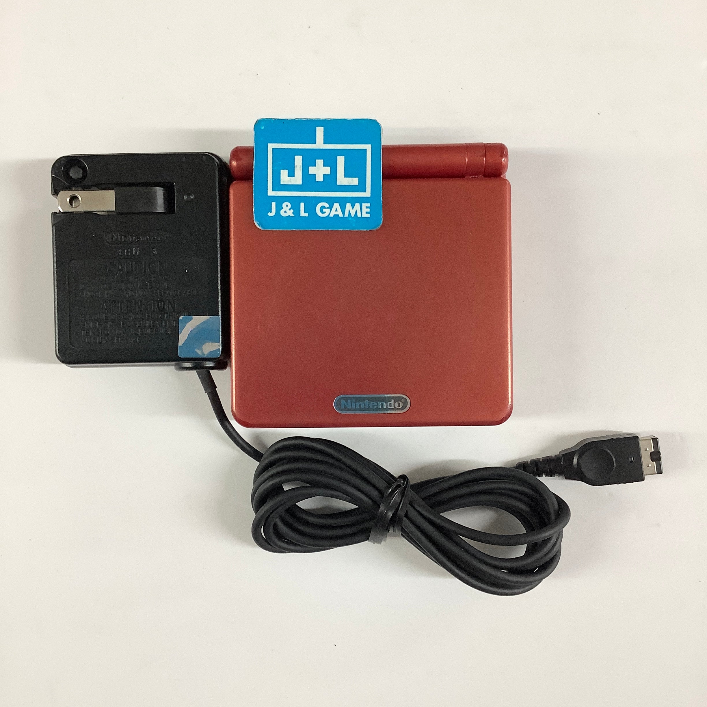 Nintendo Game Boy Advance SP Console AGS-001 (Flame Red) - (GBA) Game Boy Advance SP [Pre-Owned]