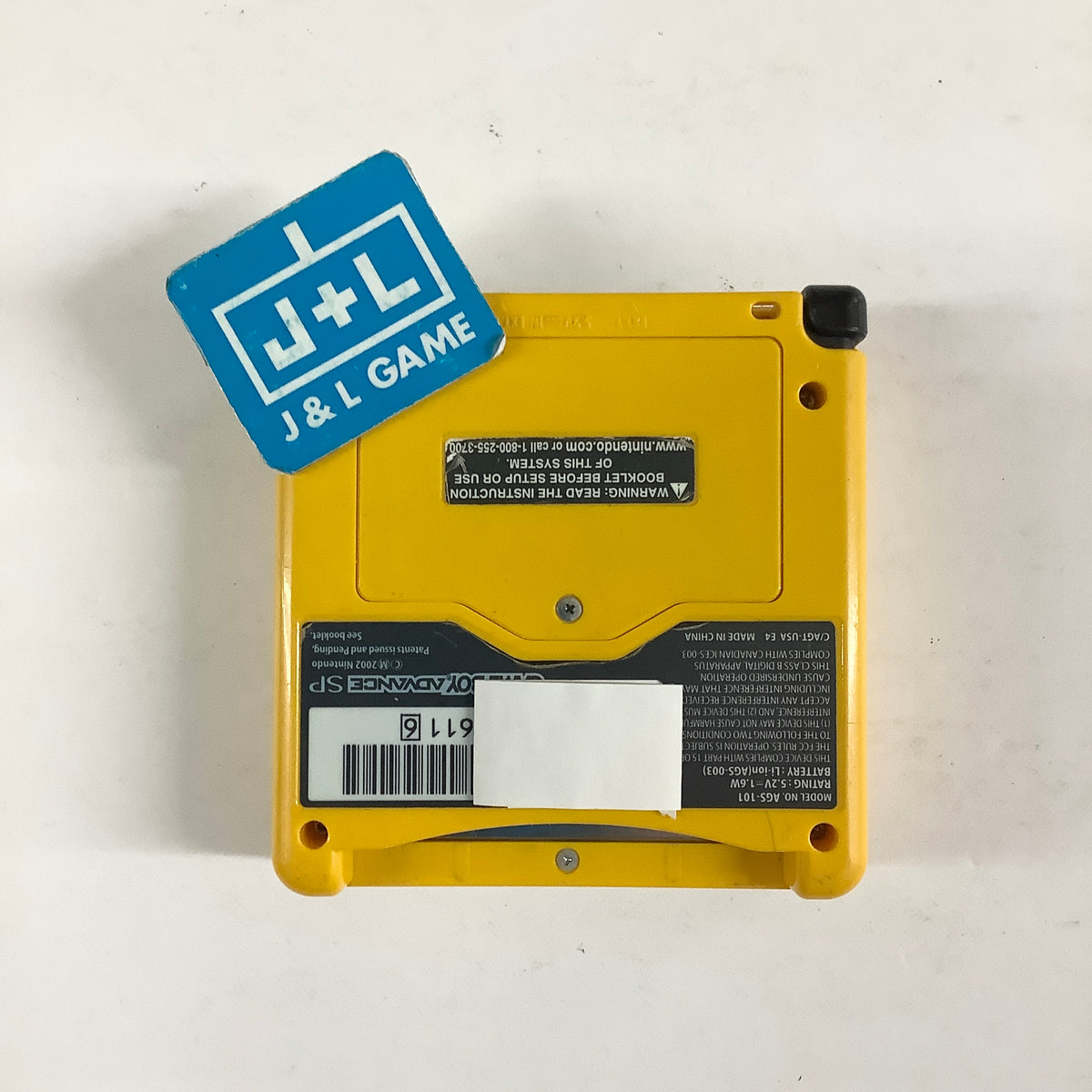 Nintendo Game Boy Advance SP Console AGS - 101 (Pikachu) - (GBA) Game Boy Advance SP [Pre-Owned]