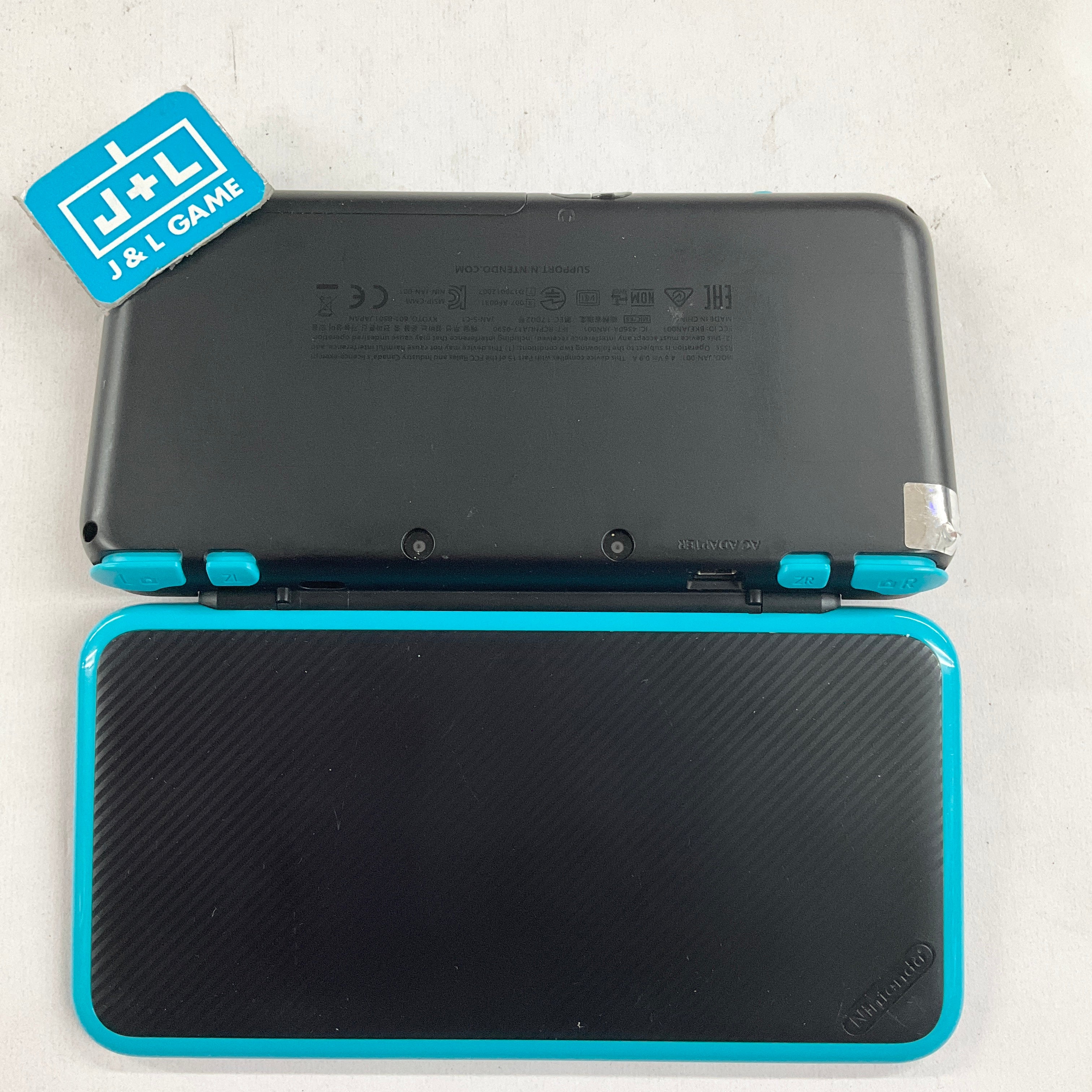 New Nintendo 2DS XL Console (Black + Turquoise) - Nintendo 3DS [Pre-Owned] Consoles Nintendo