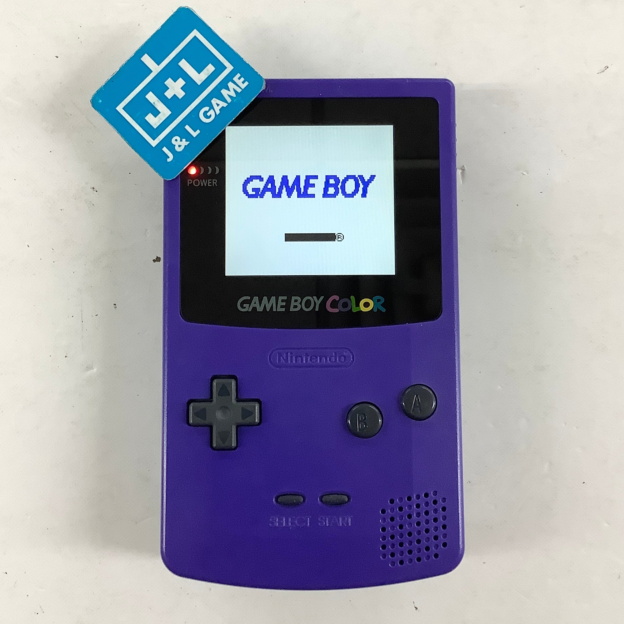 Nintendo Game Boy Color Console (Grape with Backlight) - (GBC) Game Boy Color [Pre-Owned] Consoles Nintendo