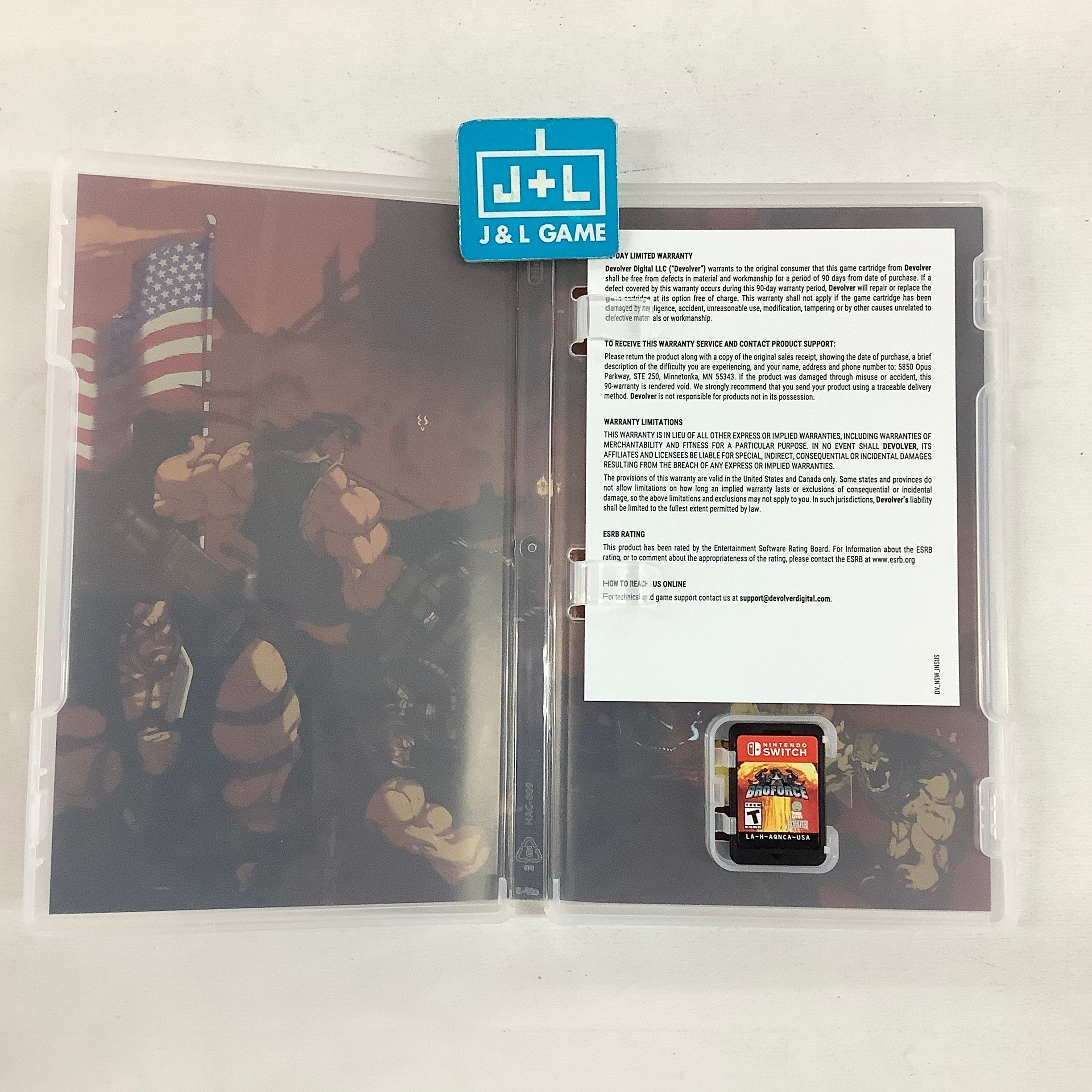 Broforce - (NSW) Nintendo Switch [Pre-Owned] Video Games Devolver Digital