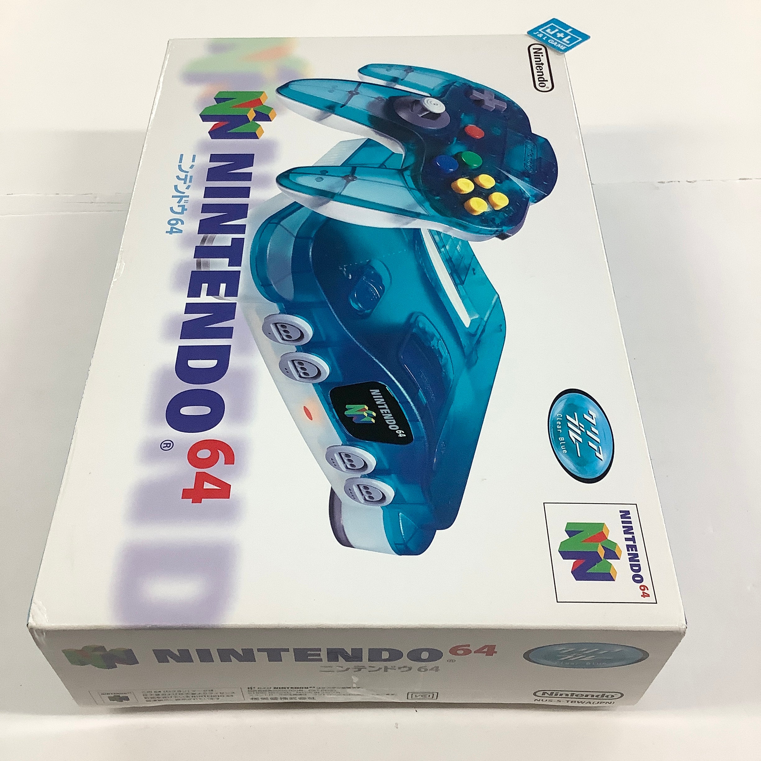 Nintendo 64 Hardware Console (Clear Blue) - (N64) Nintendo 64 [Pre-Owned] (Japanese Import) Consoles Nintendo