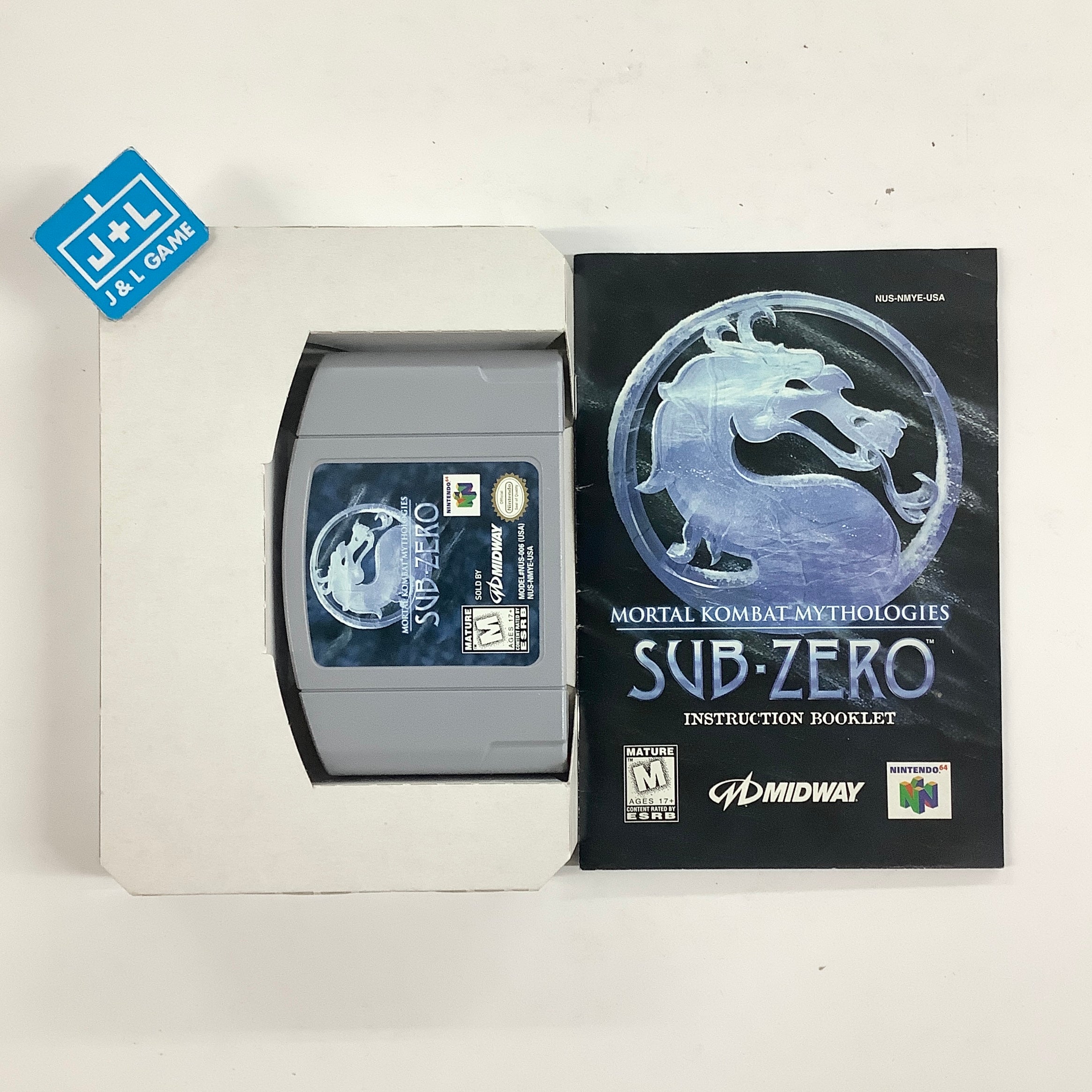 Mortal Kombat Mythologies: Sub-Zero - (N64) Nintendo 64 [Pre-Owned] Video Games Midway