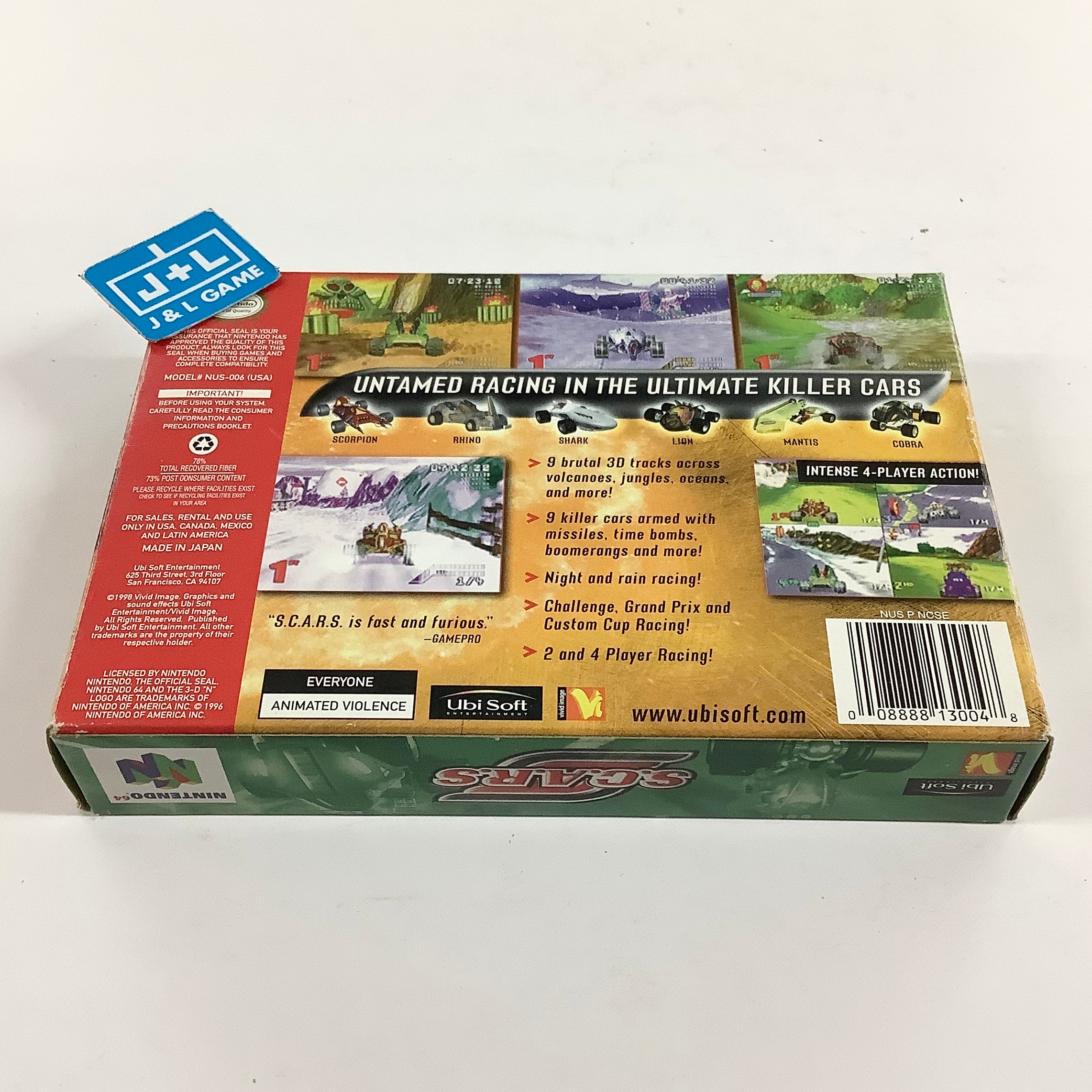 S.C.A.R.S - (N64) Nintendo 64 [Pre-Owned]