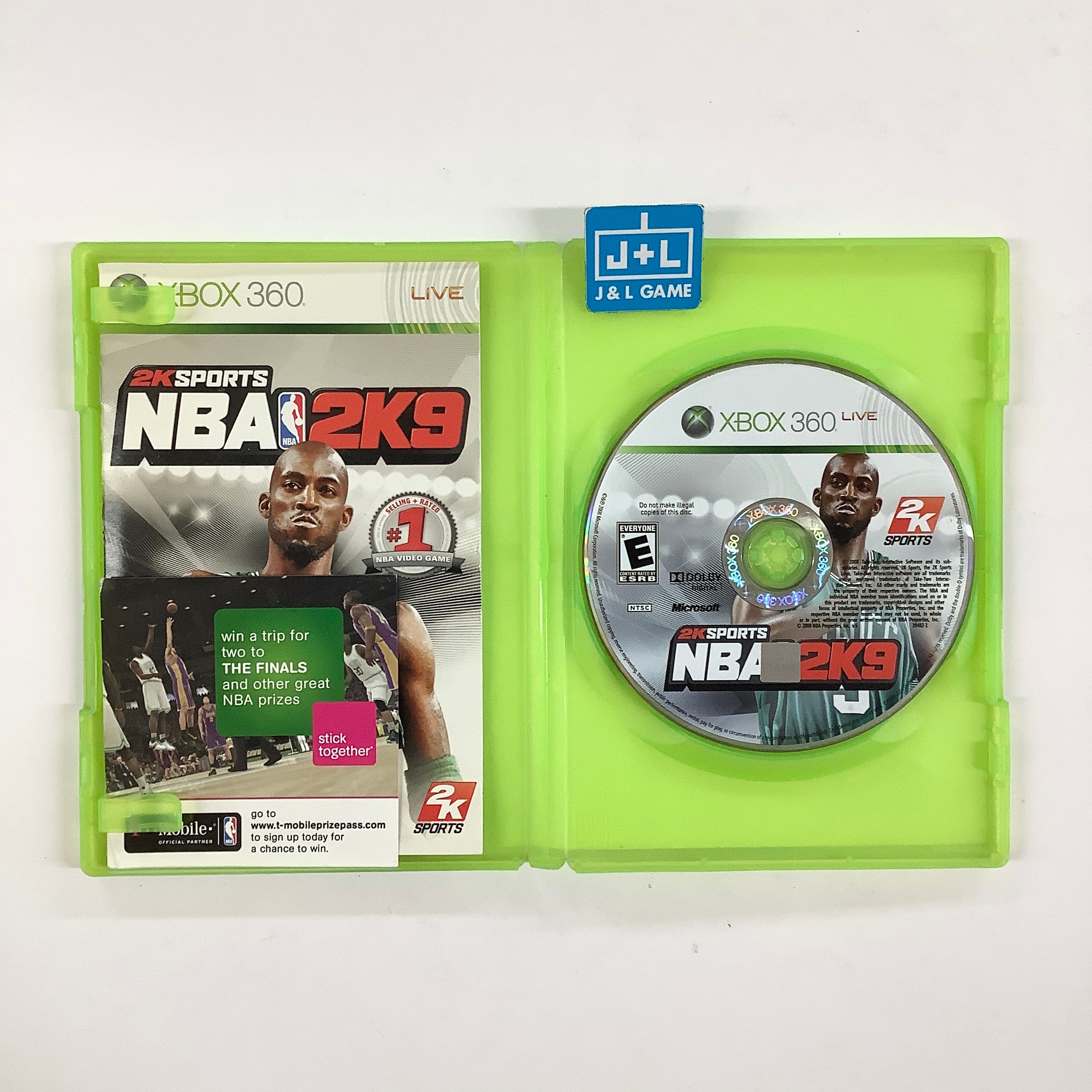 NBA 2K9 - Xbox 360 [Pre-Owned] Video Games 2K Sports