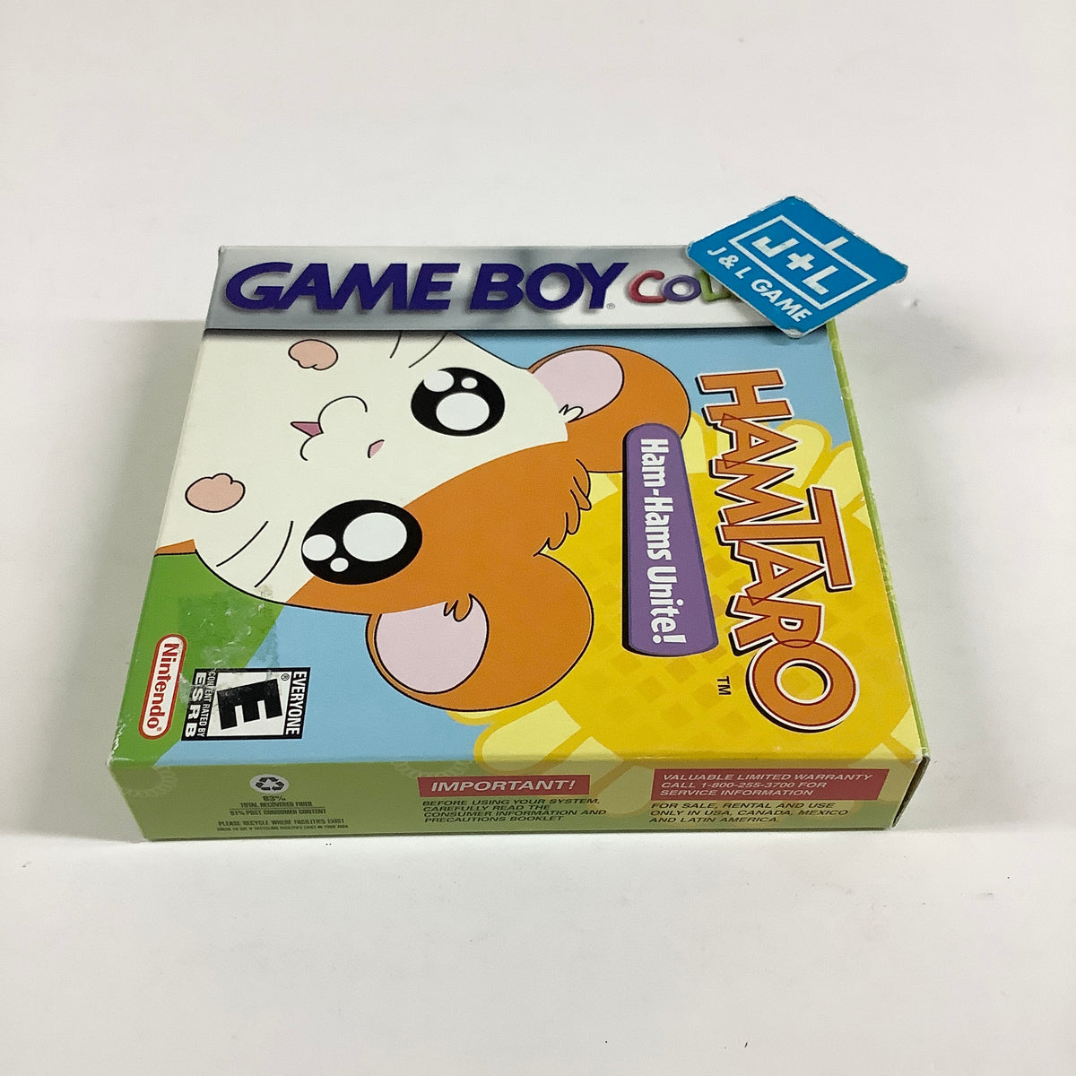 Hamtaro: Ham-Hams Unite! - (GBC) Game Boy Color [Pre-Owned]
