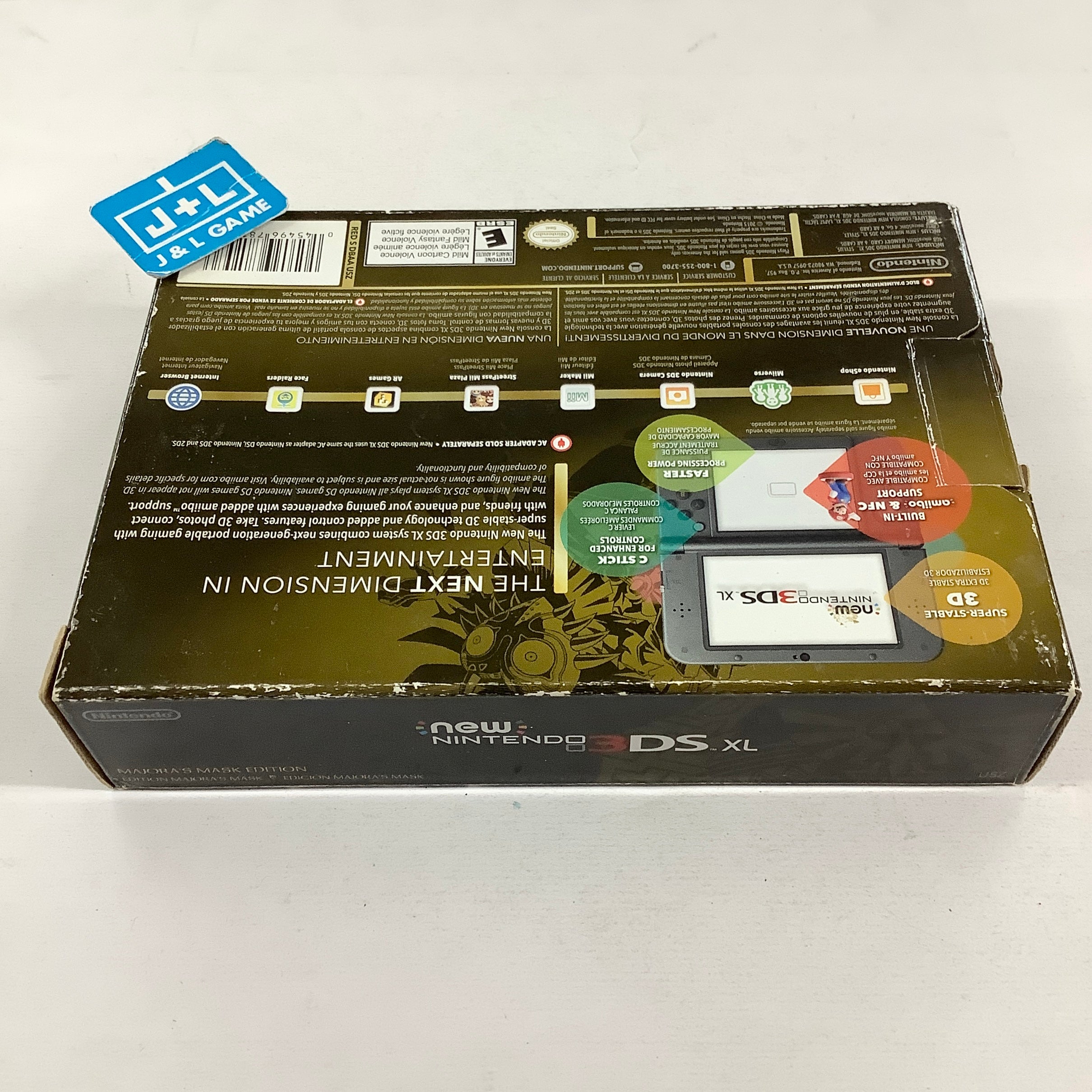 New Nintendo 3DS XL Console (Majora's Mask) - Nintendo 3DS [Pre-Owned] Consoles Nintendo