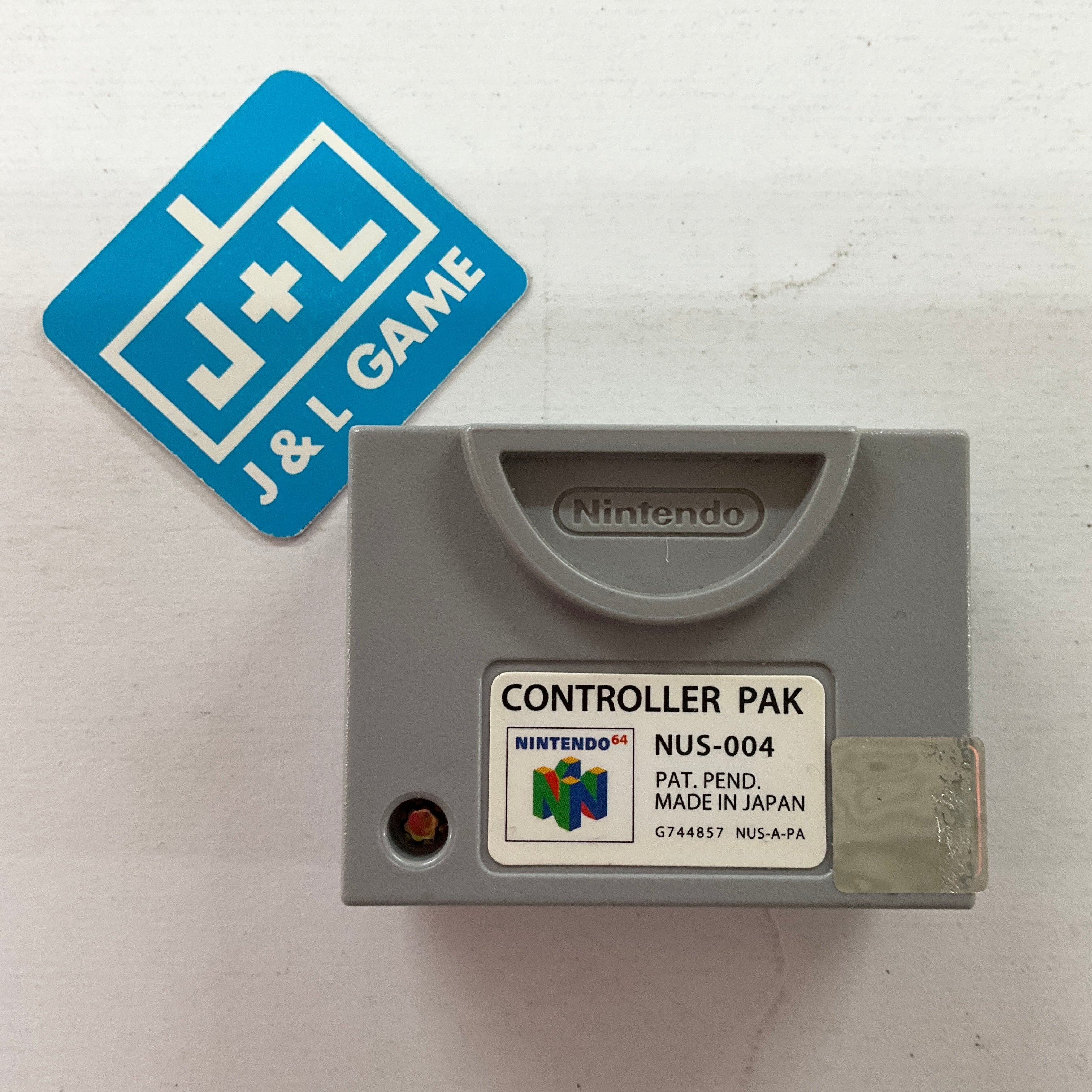 Nintendo 64 Controller Pak (Memory Card) - (N64) Nintendo 64 [Pre-Owned] Video Games Nintendo   