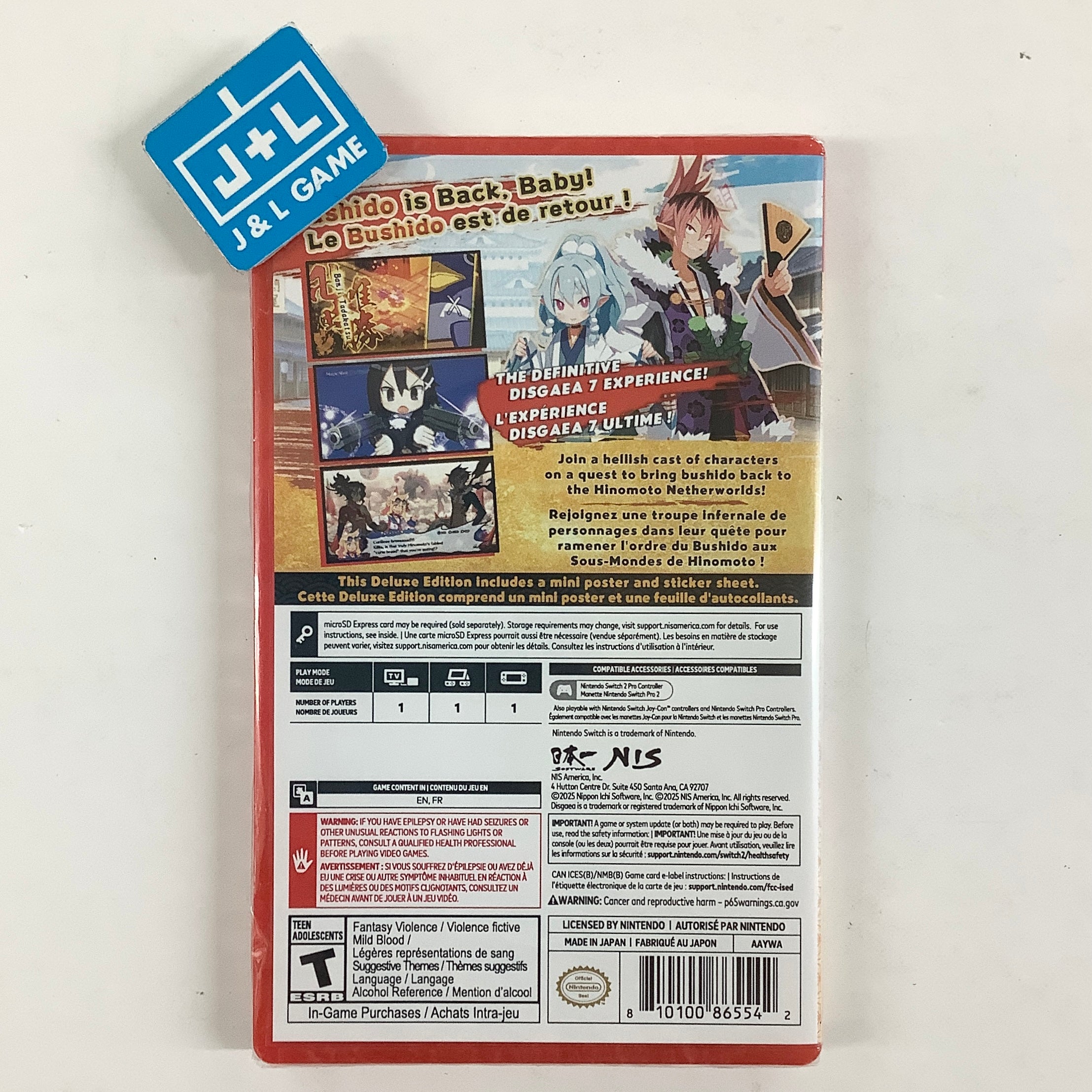Disgaea 7 Complete: Deluxe Edition - (NS2) Nintendo Switch 2 | J&L
