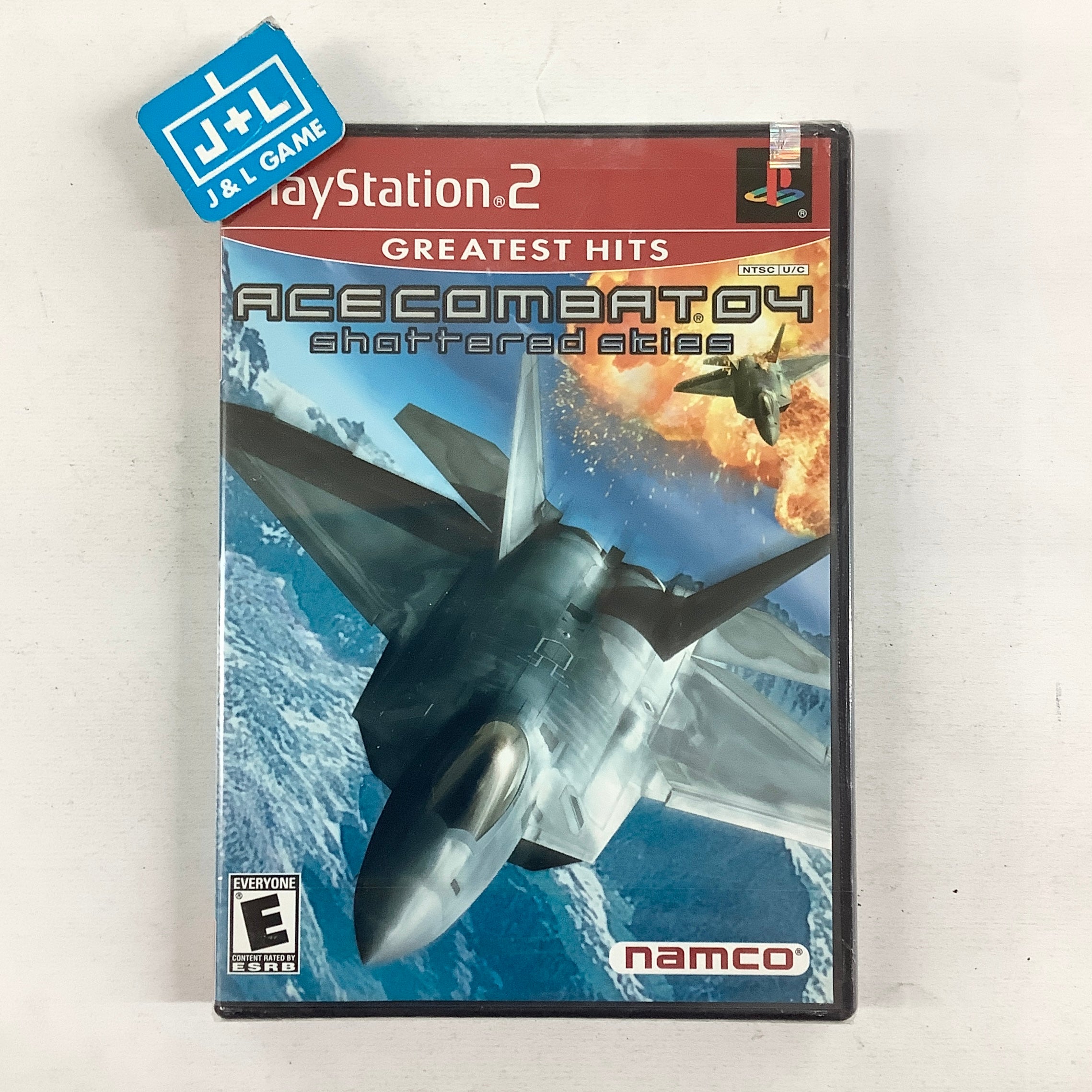 Ace Combat 04: Shattered Skies (Greatest Hits) - (PS2) PlayStation 2 Video Games Namco