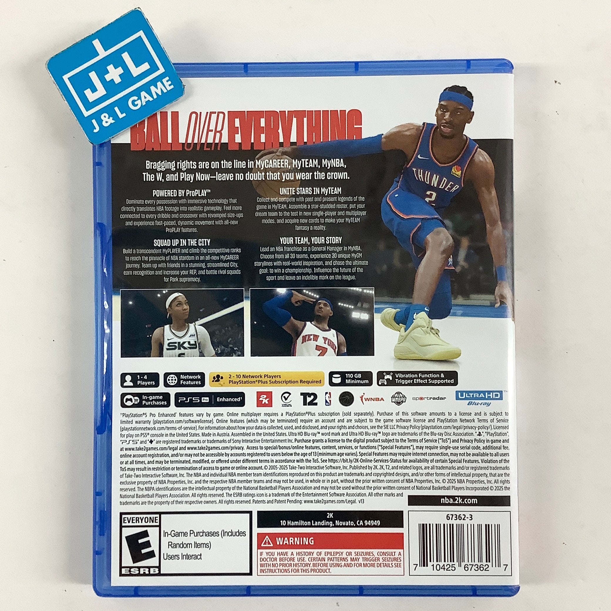 NBA 2K26 - (PS5) PlayStation 5 [Pre-Owned] Video Games 2K Games