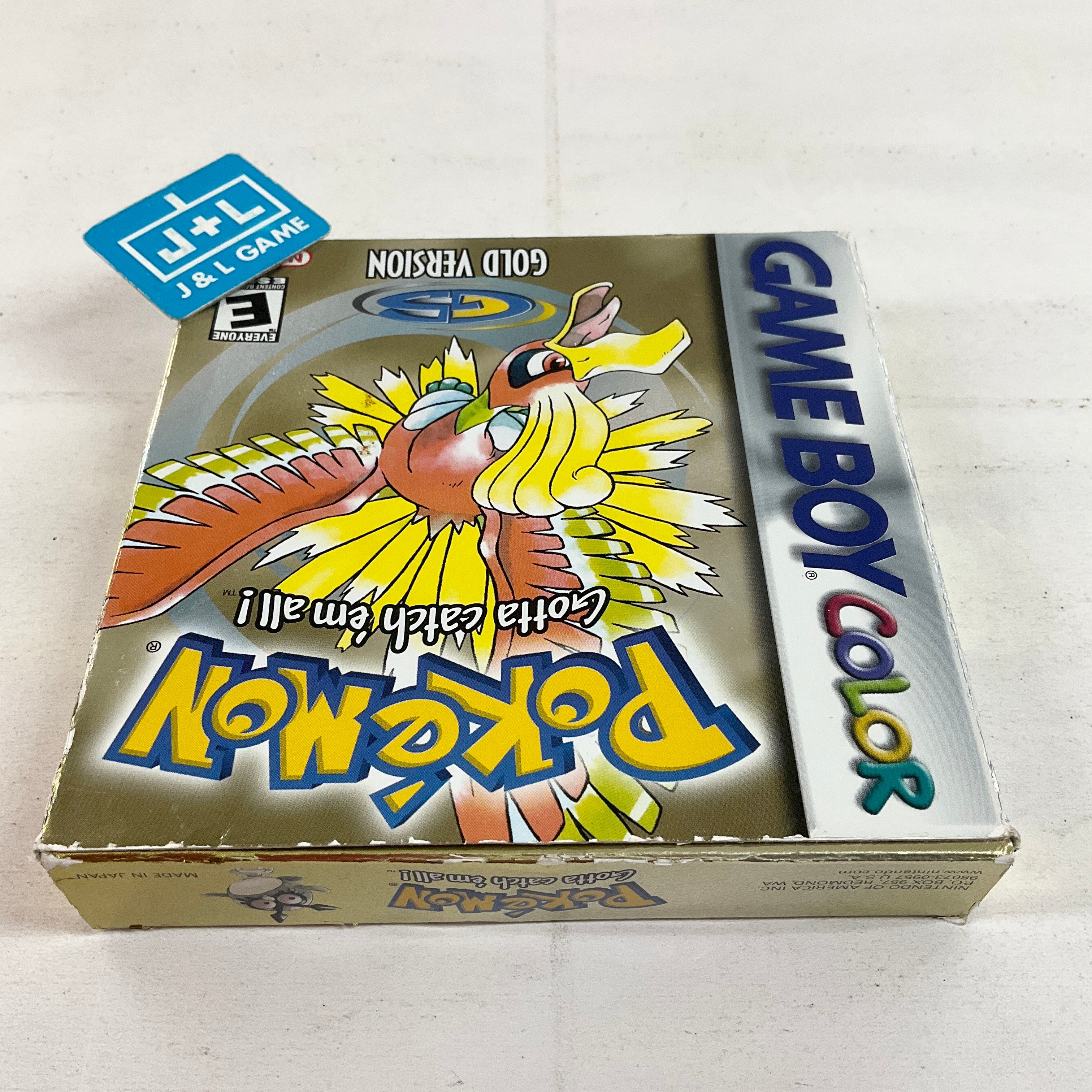 Pokemon Gold Version - (GBC) Game Boy Color [Pre-Owned] Video Games Nintendo