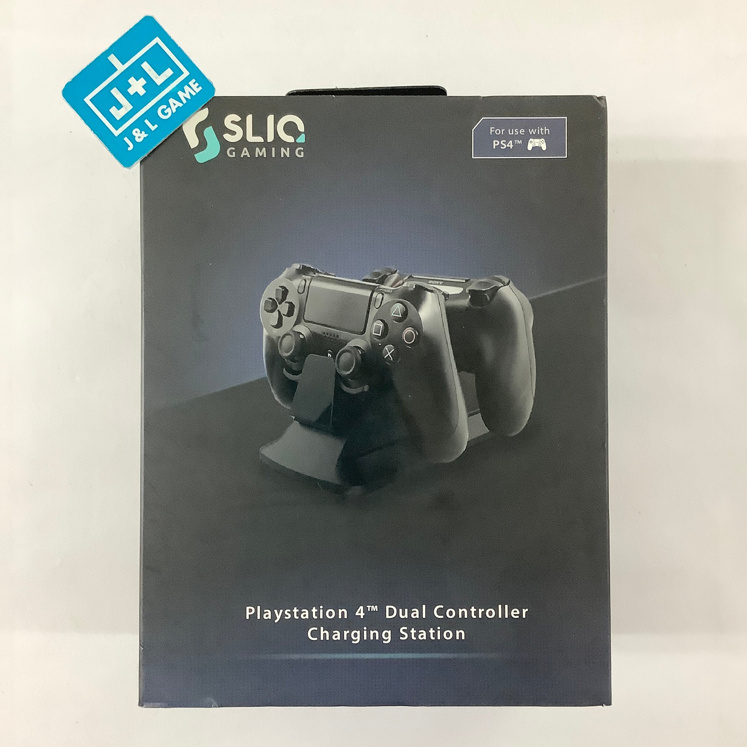 Sliq Gaming PlayStation 4 Dual Controller Charging Station - (PS4) PlayStation 4 Accessories Sliq Gaming