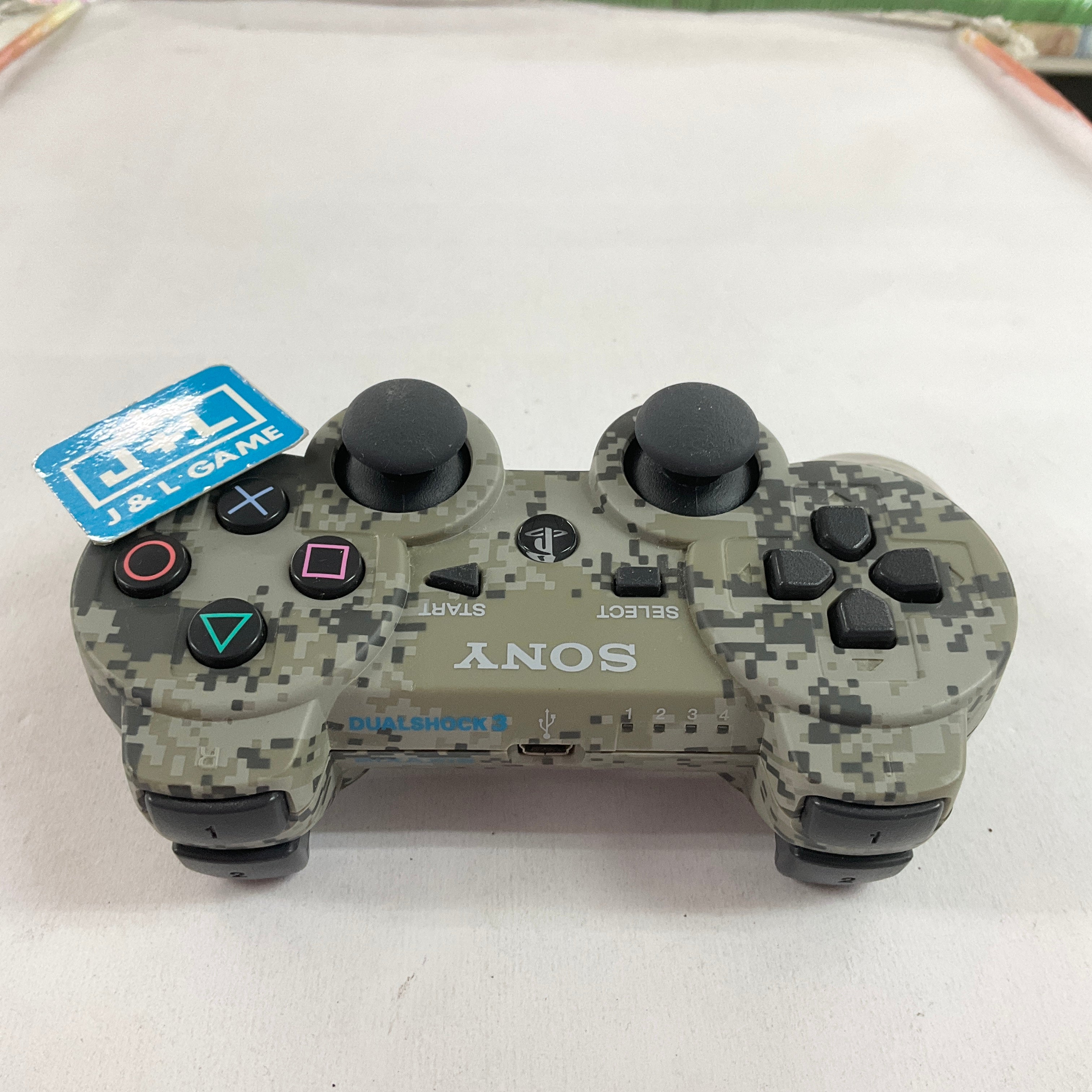 SONY PlayStation 3 DualShock Wireless Controller (Dualshock 3 Wireless Controller Urban Camo) - (PS3) PlayStation 3 [Pre-Owned] Accessories SONY